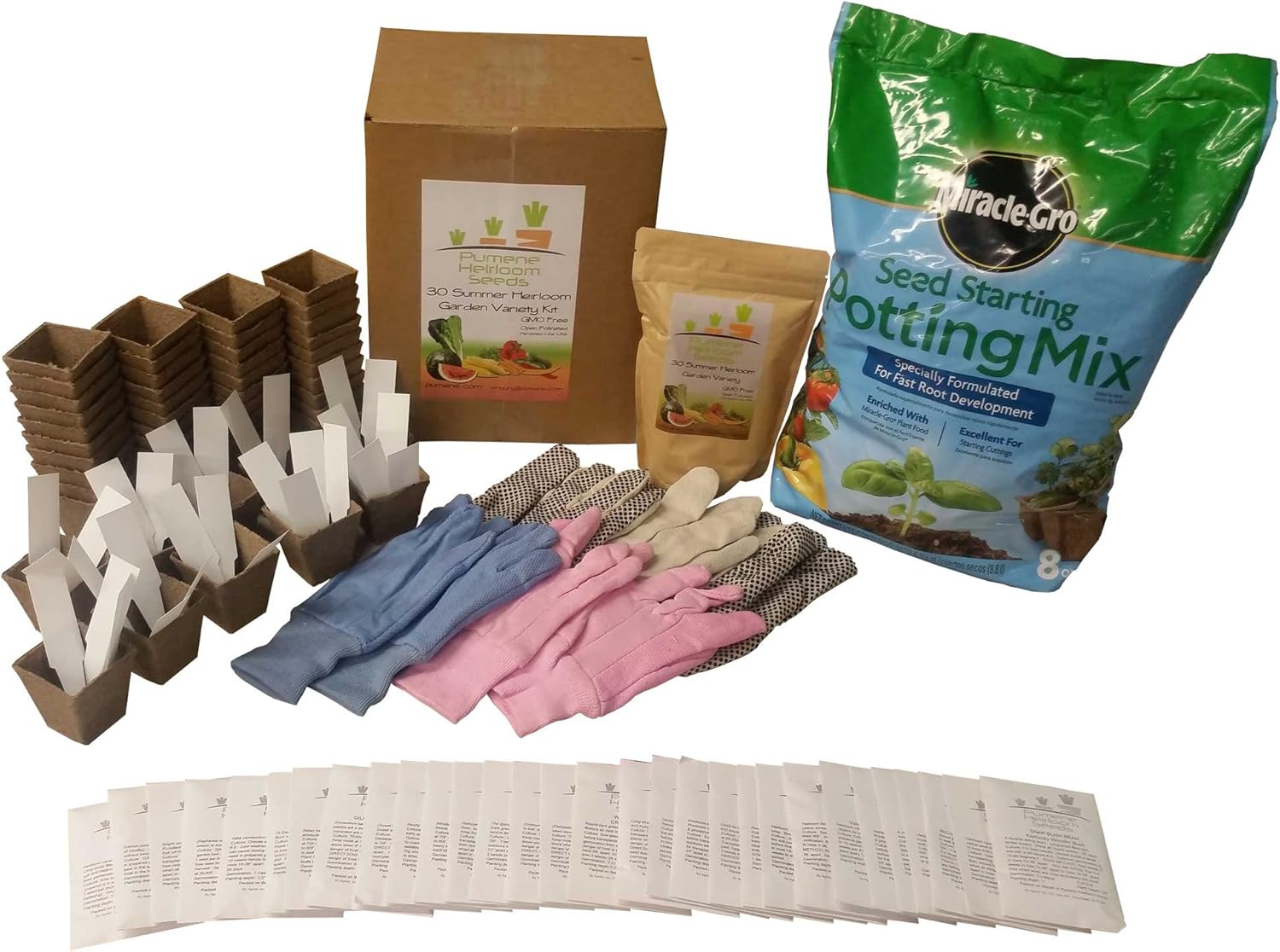 Heirloom Seeds Vegetable Garden Ultimate Starter or