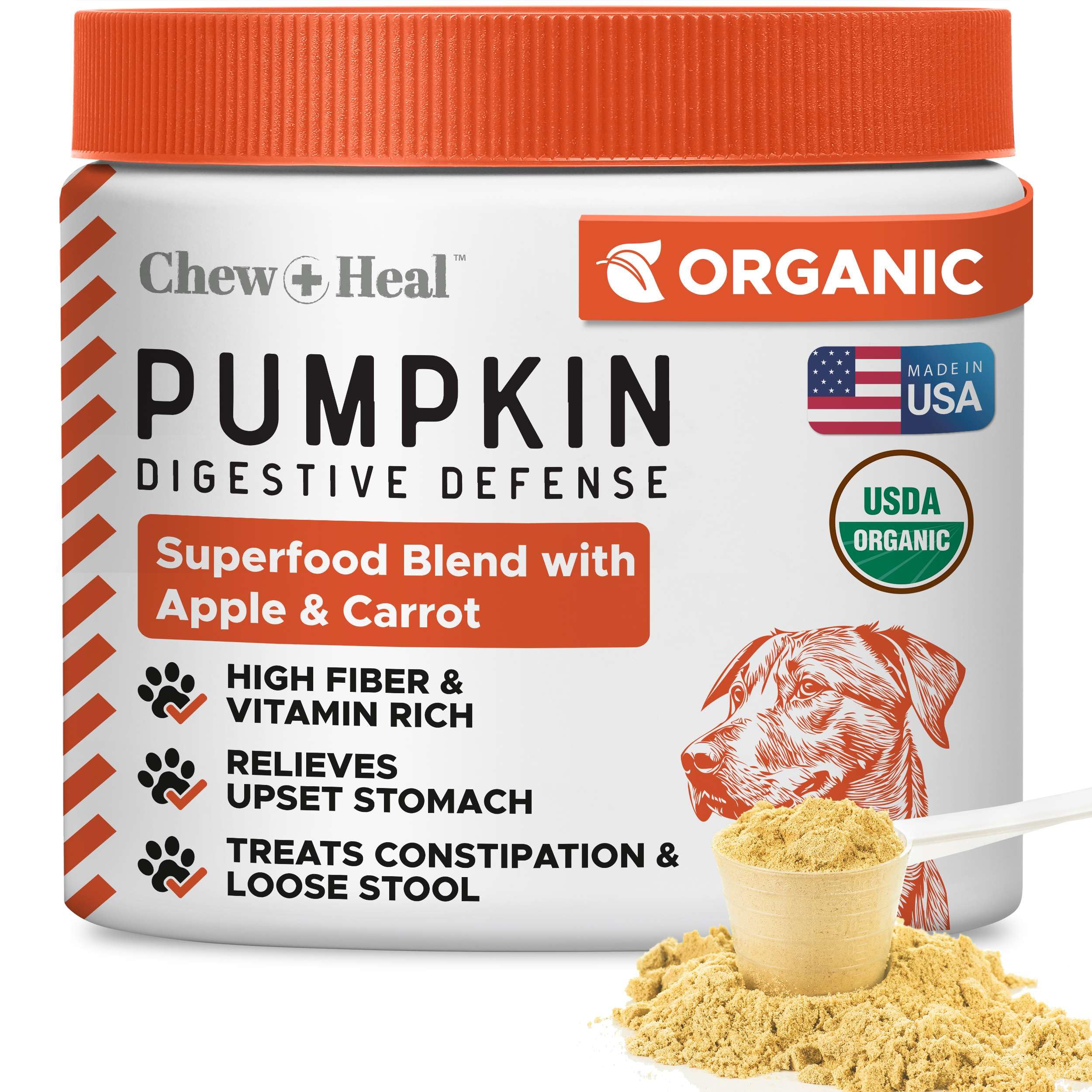 Chew + Heal Organic Pumpkin Powder