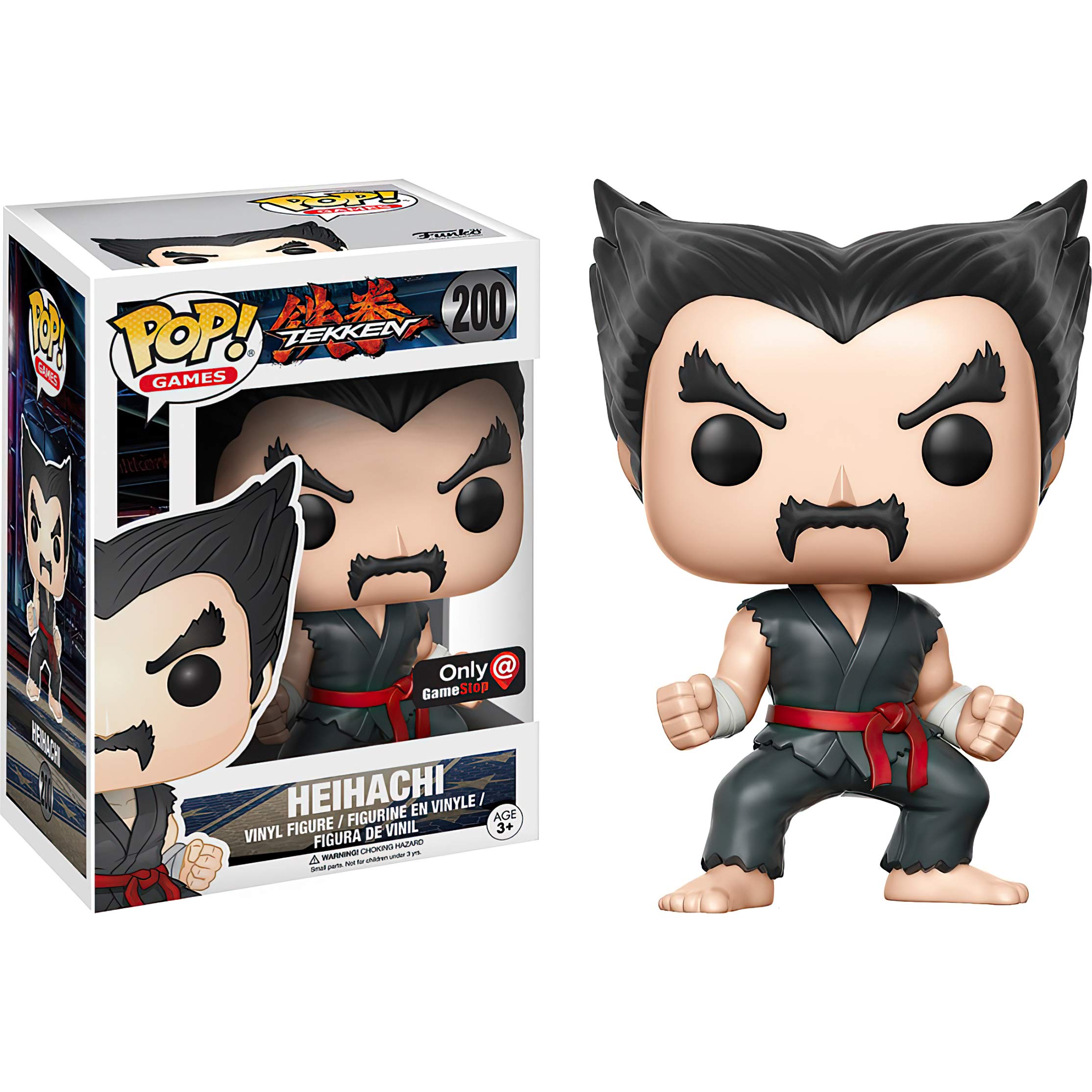 Amazon.com: Heihachi (GameStop Exc): Funk o Pop! Games Vinyl