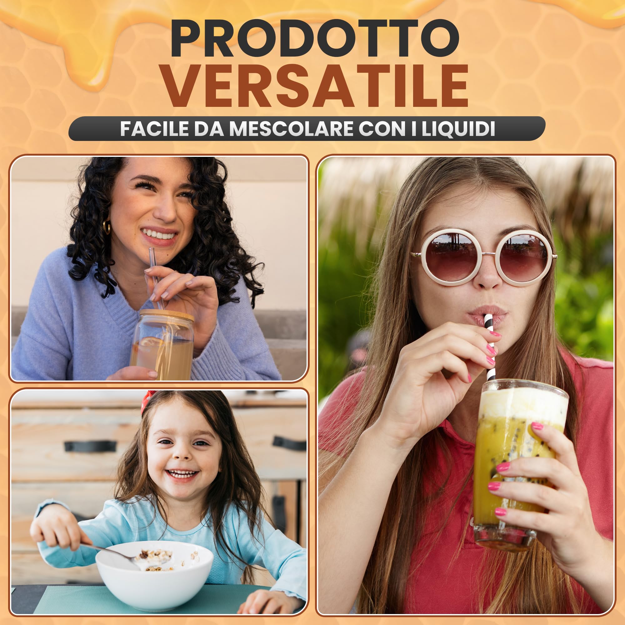 Estratto di Propoli Solubile in Polvere | 100 grammi | 100% Naturale | Solubile in Acqua e Liquidi | Propoli Naturale | Ideale per Bevande e Ricette