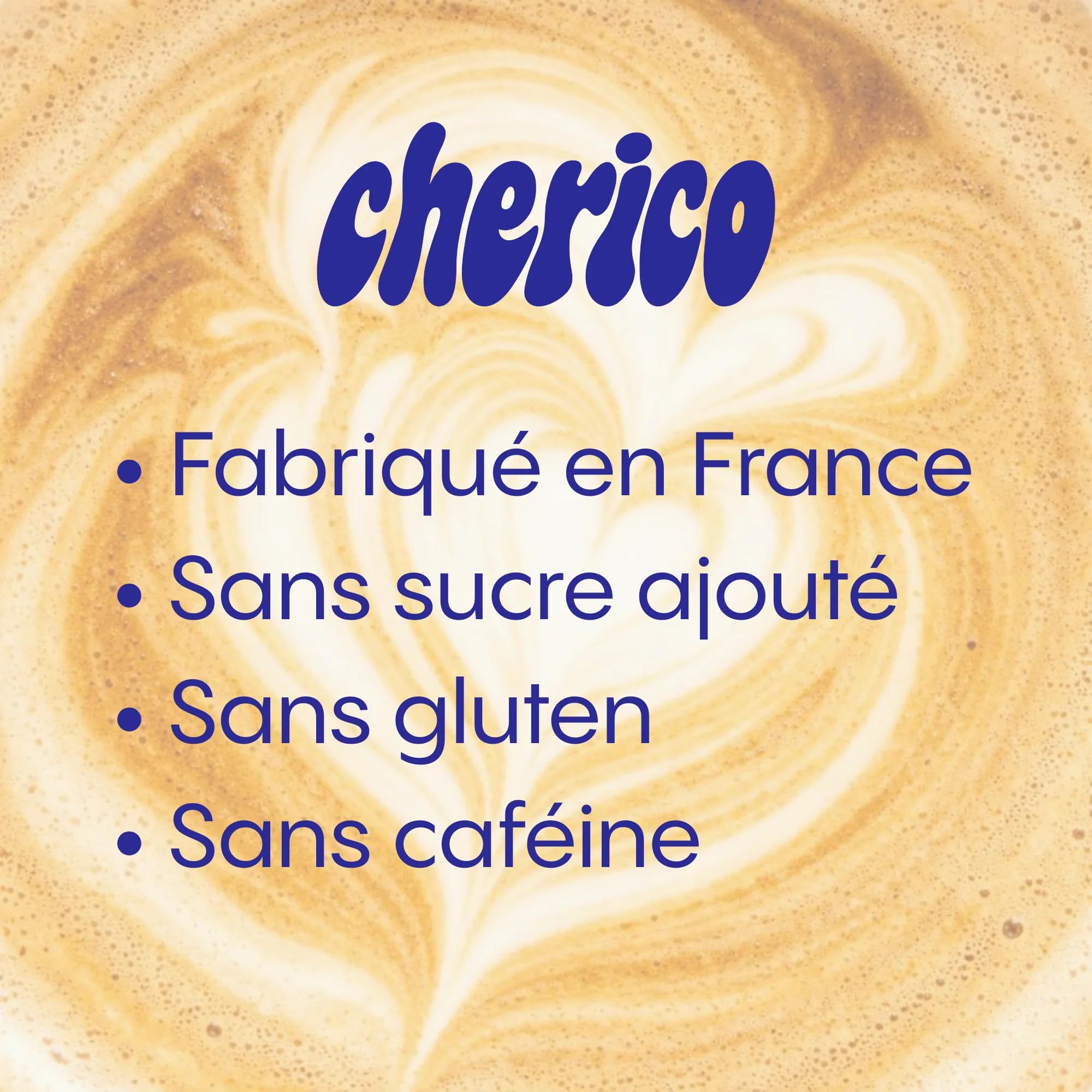 CHERICO Chicorée Hydrate sans sucre - Pack de 2 x 120g | Électrolytes hydratation, Sans Caféine, Magnésium, Potassium, Vitamines, Booste le métabolisme, 20 tasses