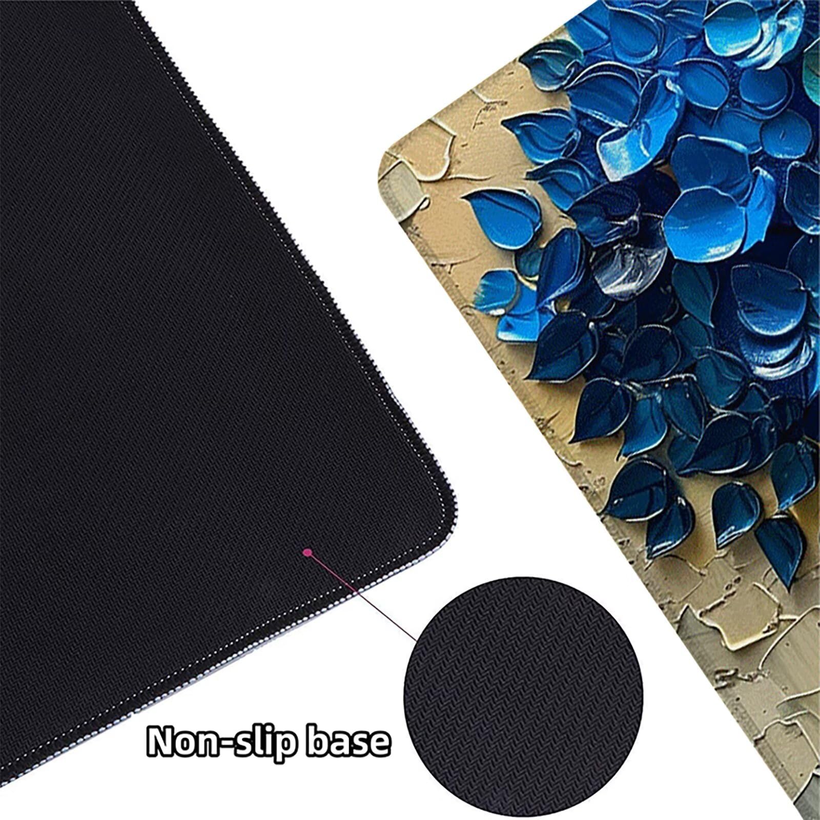 áRbol Alfombrilla Ratón Gaming XXL 1500x800x3mm, Alfombrilla Gaming Color Mousepad con Base de Goma Antideslizante, Impermeable Desk Mat para Teclado y Raton, Accesorios Gaming, Regalos de Hombre P-6