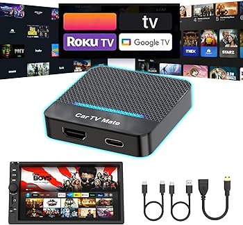 Amazon.com: Car TV Mate Pro with Wireless CarPlay Adapter, 2025