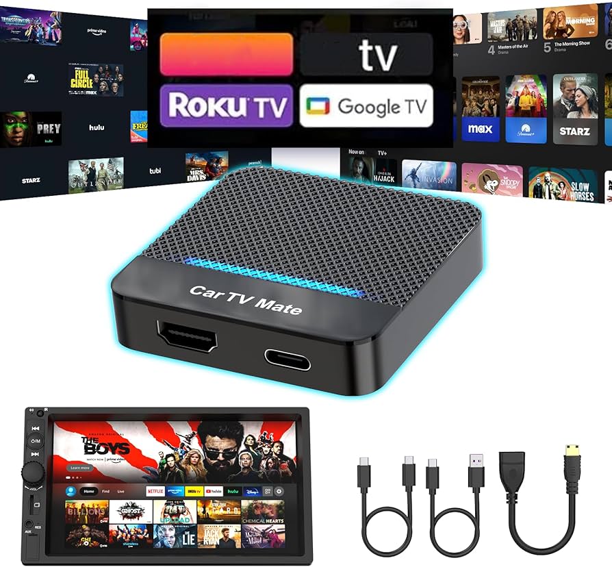 Amazon.com: Car TV Mate Pro with Wireless CarPlay Adapter, 2025