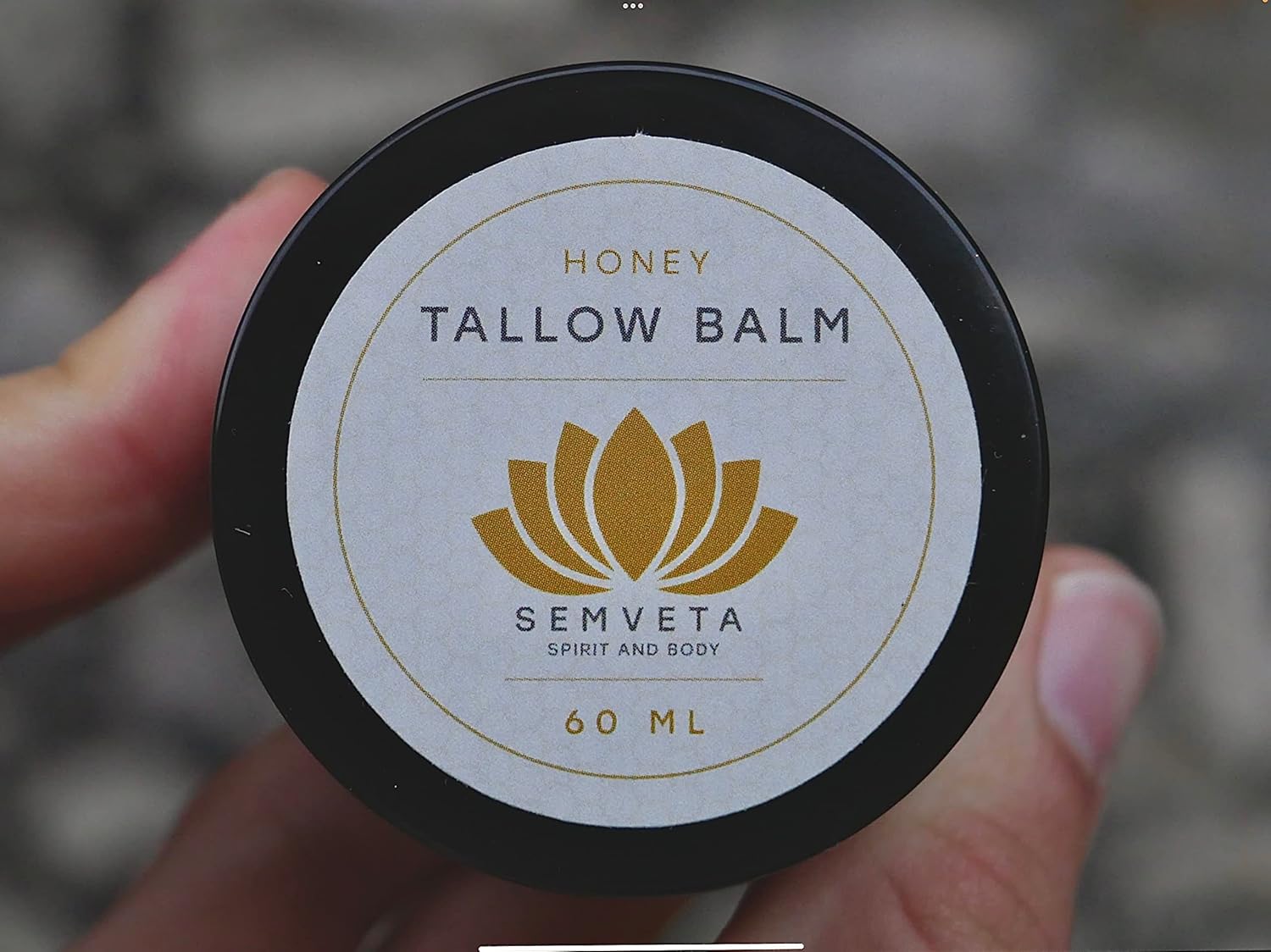 Honey Tallow Balm Organic Moisturizing Tallow Balm For Sensitive Skin