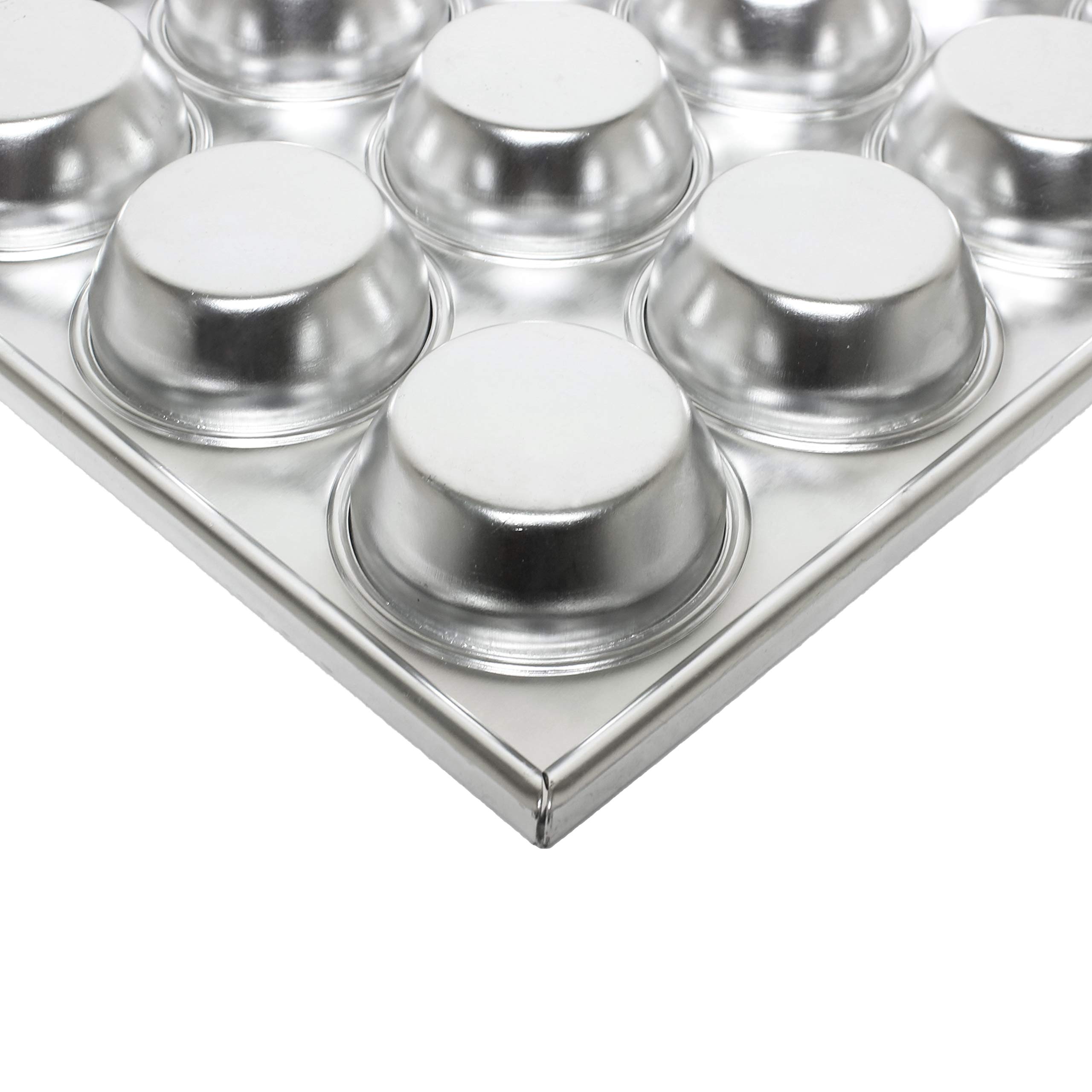 12 Cup Muffin Pan, 104ml / 3.5 oz Each Cup