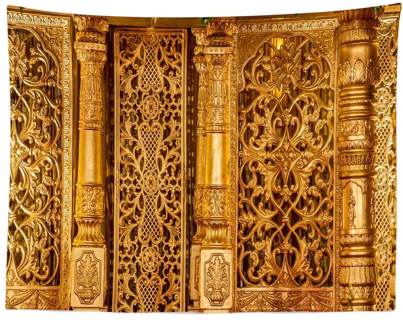 BELECO 3x2m Fabric Royal Palace Of Versailles Backdrop The Hall Of Mirrors France Mirror Gallery Backdrop Luxury Chandelier Sculpture Ceiling Mural Birthday Wedding Photoshoot Portrait Photo