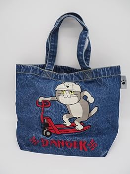 Ragstar 刺繍入りデニムバッグ 刺繍デニムバック No.524 デニムリメイク ショルダーバッグ