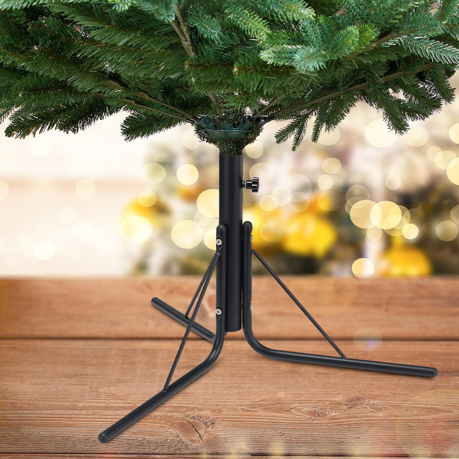DIIG Christmas Tree Stand, Detachable Christmas Tree Bracket Suitable for Trunks of 0.8 to 1.4 Inches, Suitablefor Pine SprucePoplar Artificial Trees of 4-10 Feet