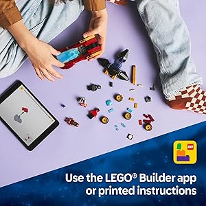 LEGO Marvel Iron Man Car & Black Panther vs. Red Hulk Building Toy - Marvel Superhero Toy for Kids, Boys and Girls, Ages 7+ - with 3 Minifigures - Gift Idea for Birthday - 76310