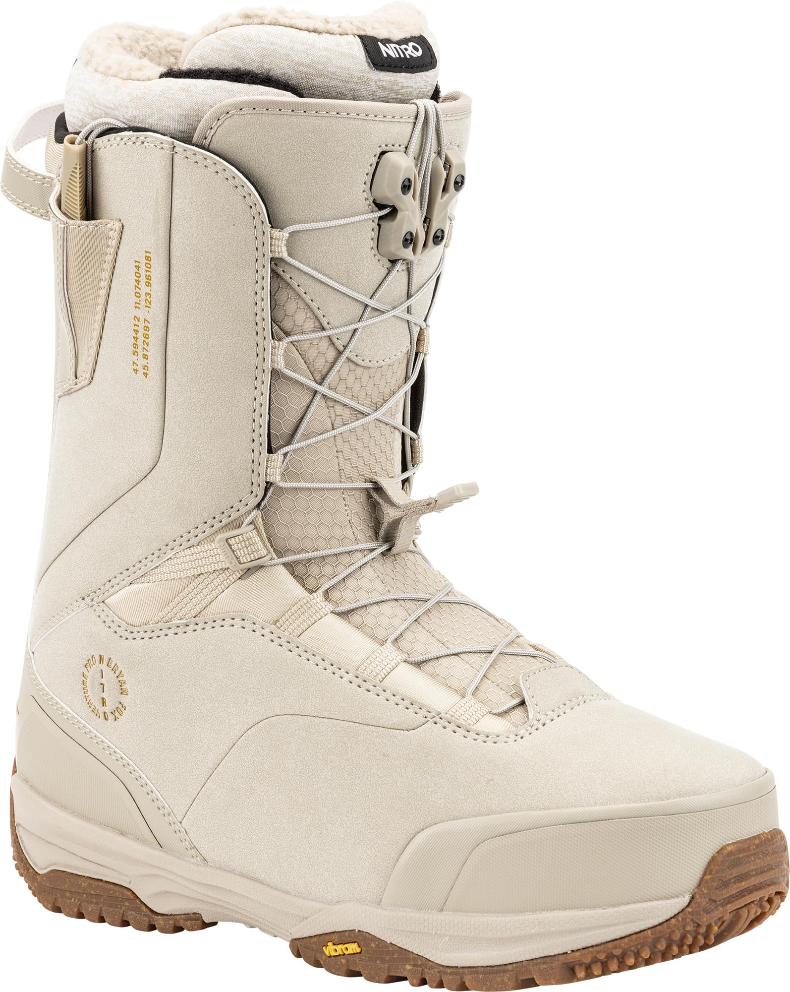 Nitro Bottes de Snowboard Venture Pro TLS '23 All Mountain Freeride Freestyle Schnellschnürsystem