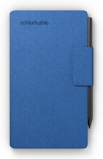 reMarkable Paper Pro Move - コバルトブックフォリオ | モザイク織りケース 7.3インチペーパータブレット用