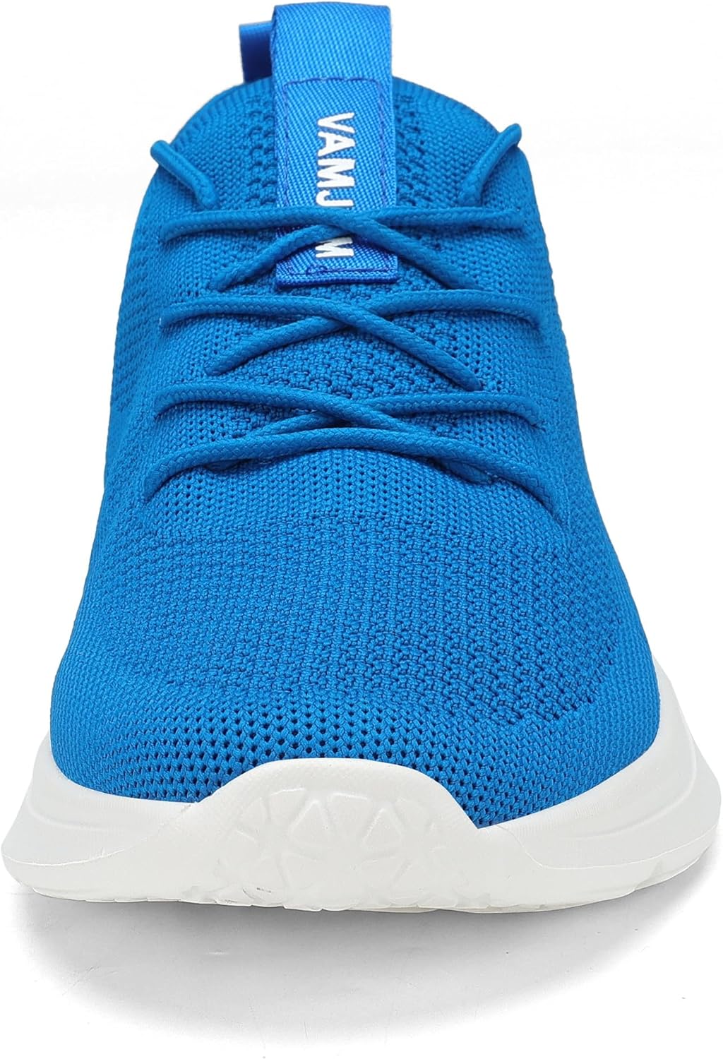 VAMJAM Men's Running Shoes Fashion Sneakers - Lightweight Breathable Flying Knitting Lace Up Mesh Walking Shoes Workout Casual Sports Shoes - Image 5
