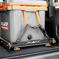 Vista 6 de ALL-TOP Tobogán para refrigerador con tabla de cortar, interior de 29.3 x 18.7 pulgadas, deslizador para refrigerador del vehículo con 4 correas