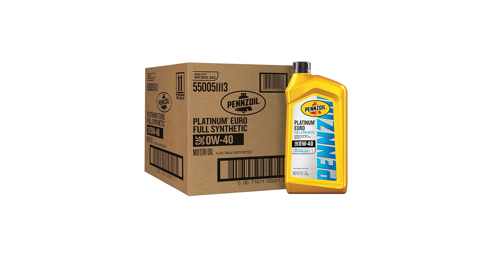 Amazon.com: Pennzoil Platinum Euro Full Synthetic 0W-40