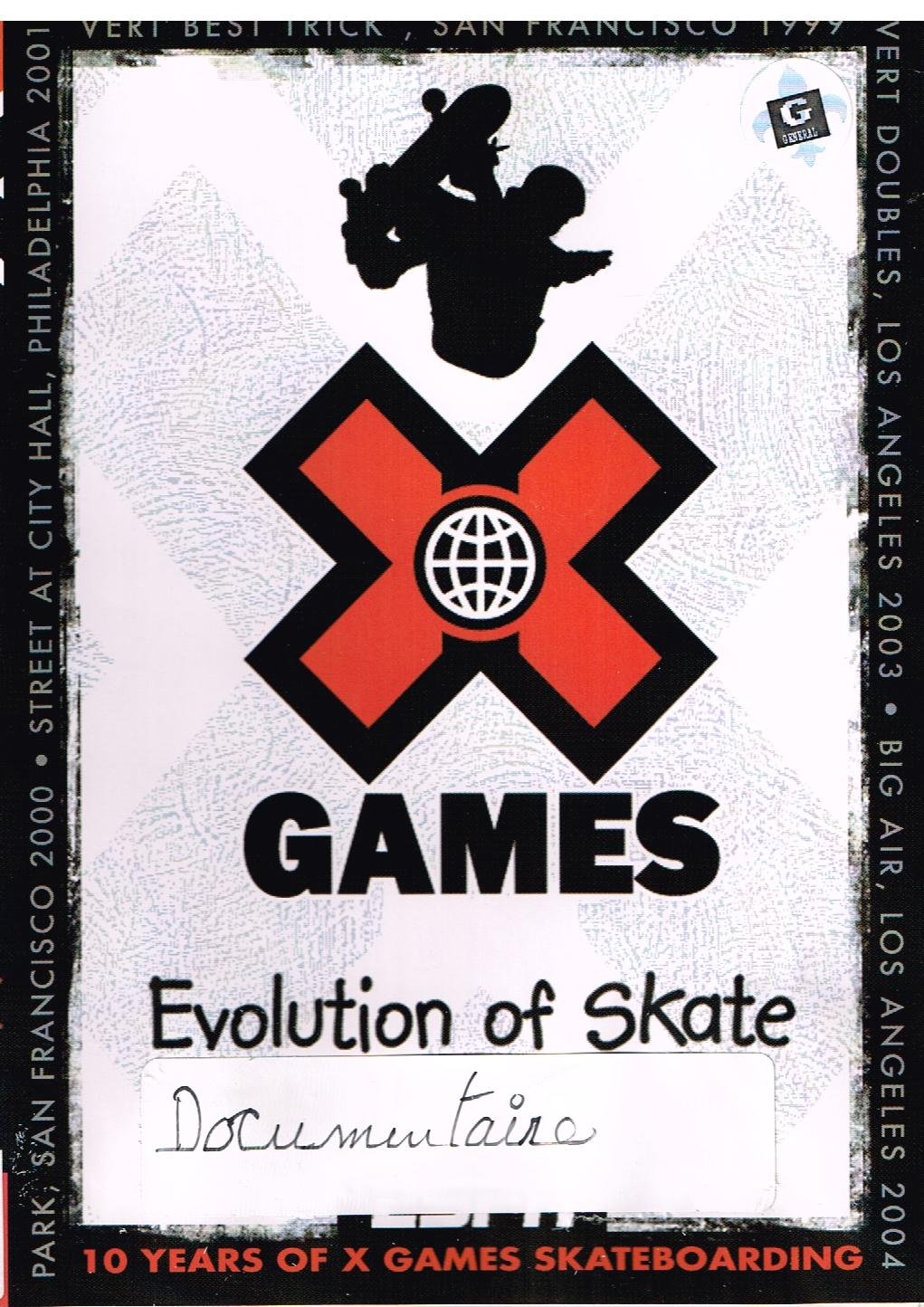X GAMES EVOLUTION OF SKATE [DVD]