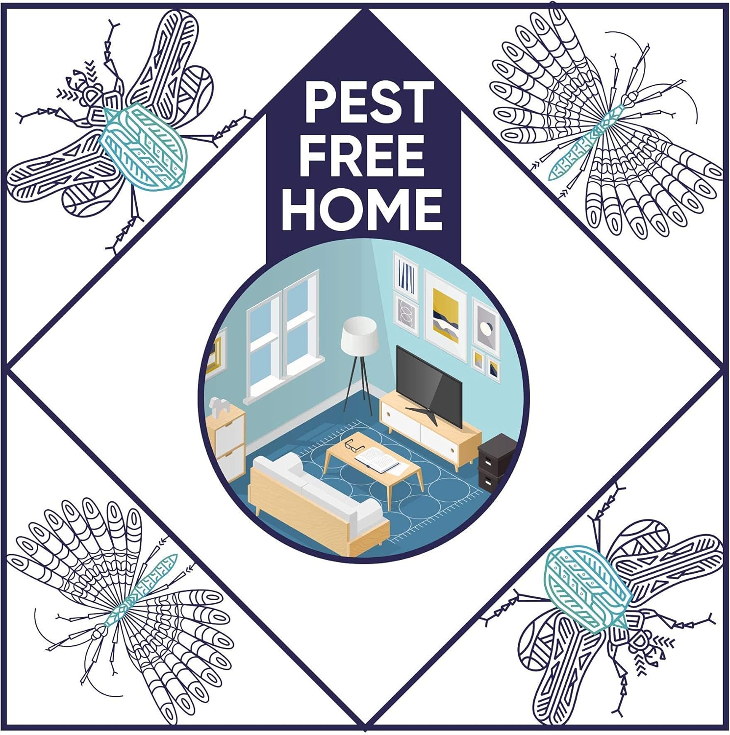 BRISON Ultrasonic Pest Repeller - Rodent Repellent Indoor Ultrasonic Control – Repellent for Mice Rat Bug Spider Roach Squirrel [2-Pack] : Garden & Outdoor