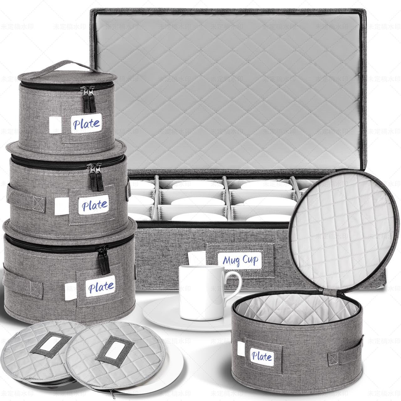 LUXULA China Storage Containers 5 Pcs