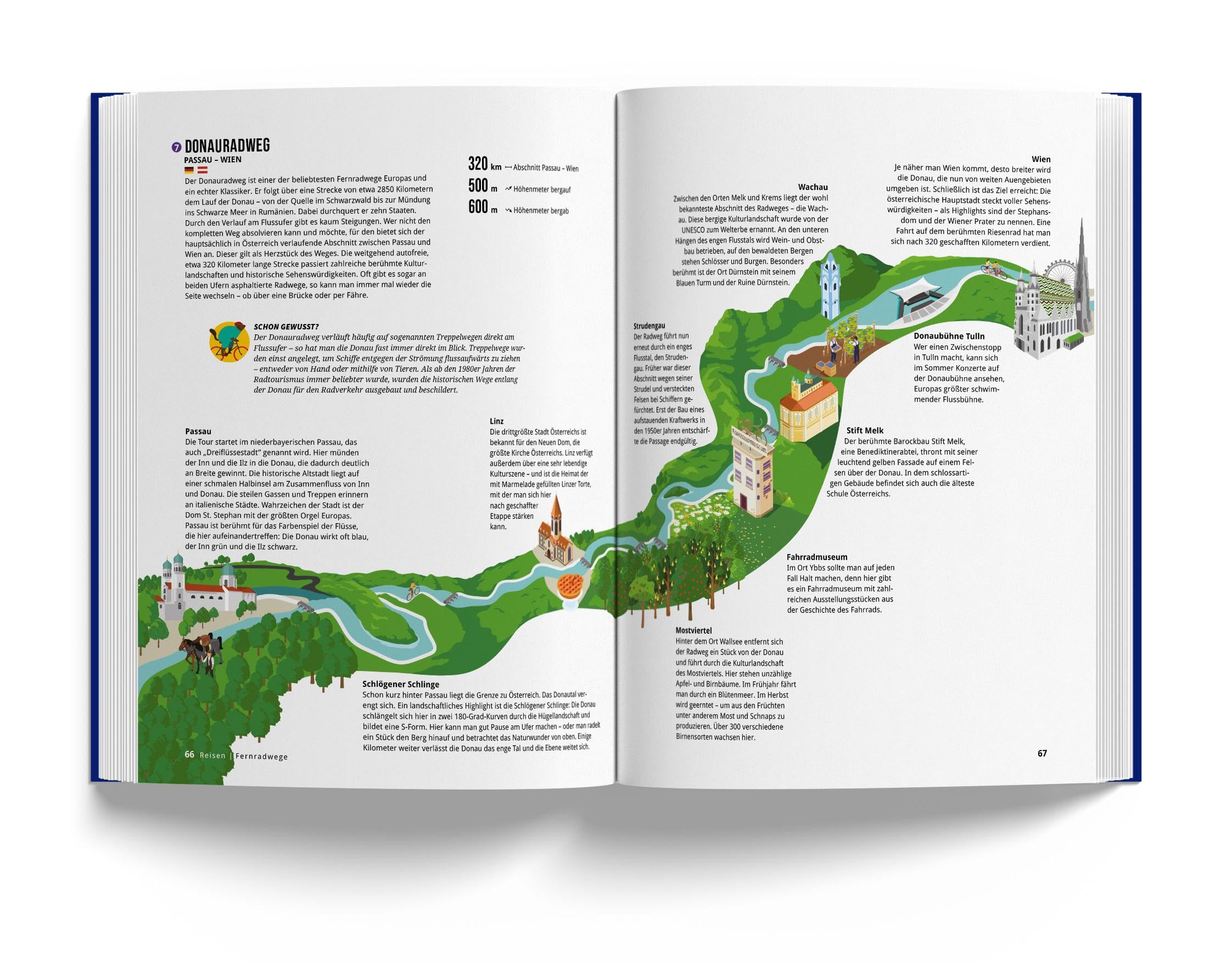 Das Fahrradbuch: Zahlen, Fakten und Geschichten in über 1000 Infografiken, Karten und Illustrationen (Marmota Maps)