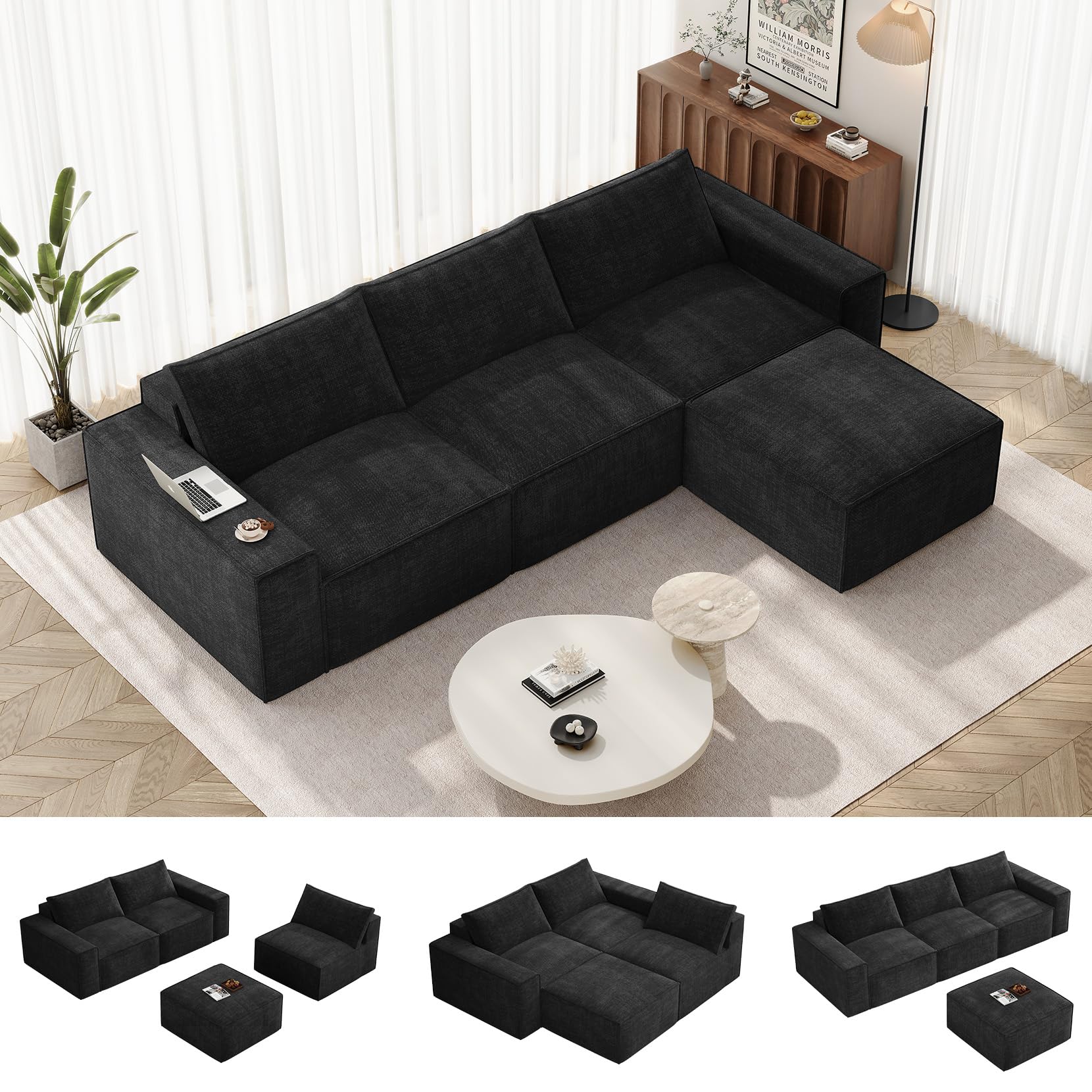 Vesgantti 114 Modular Sectional
