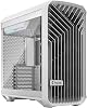 Fractal Design Torrent Compact White - Clear tint tempered glass side panel - Open grille for maximum air intake - Two 180mm PWM fans included - Type C - ATX Airflow Mid Tower PC Gaming Case