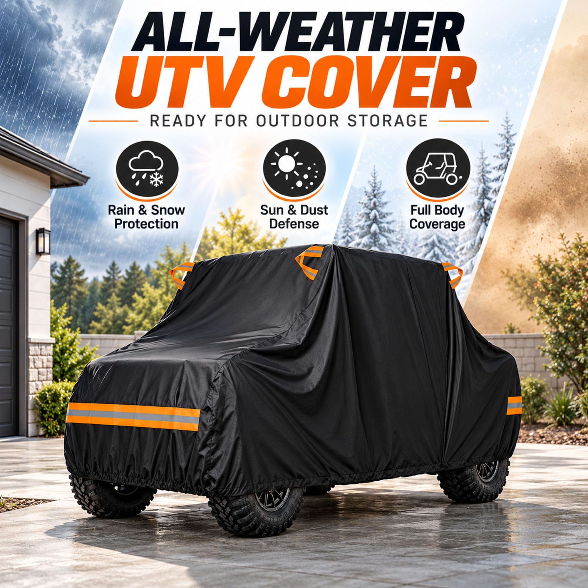 Housse UTV pour Tracker Off Road 800SX Crew 2020-2026
