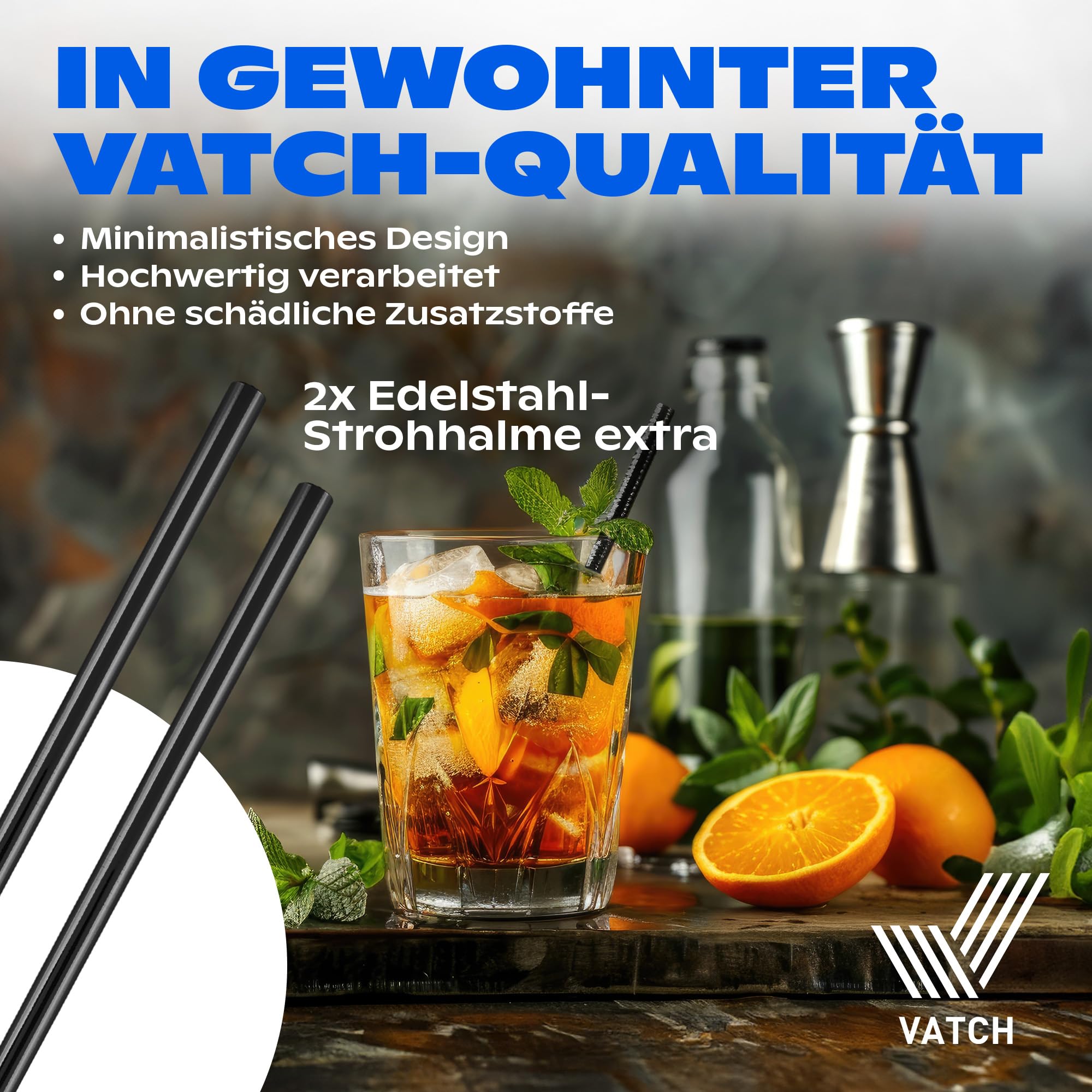 Pilon à Cocktail Inox - 2 Têtes Texturées | Pour Mojito, Mint Julep | Bar, Maison, Facile à Nettoyer
