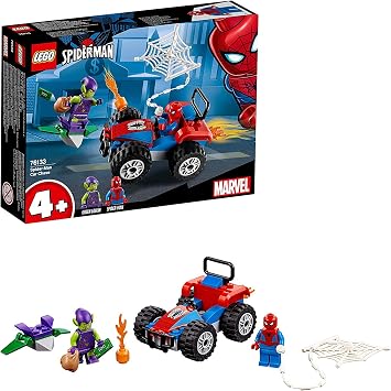 LEGO Super Heroes 76133 عربة صغيرة للعنكبوت ، ملونة