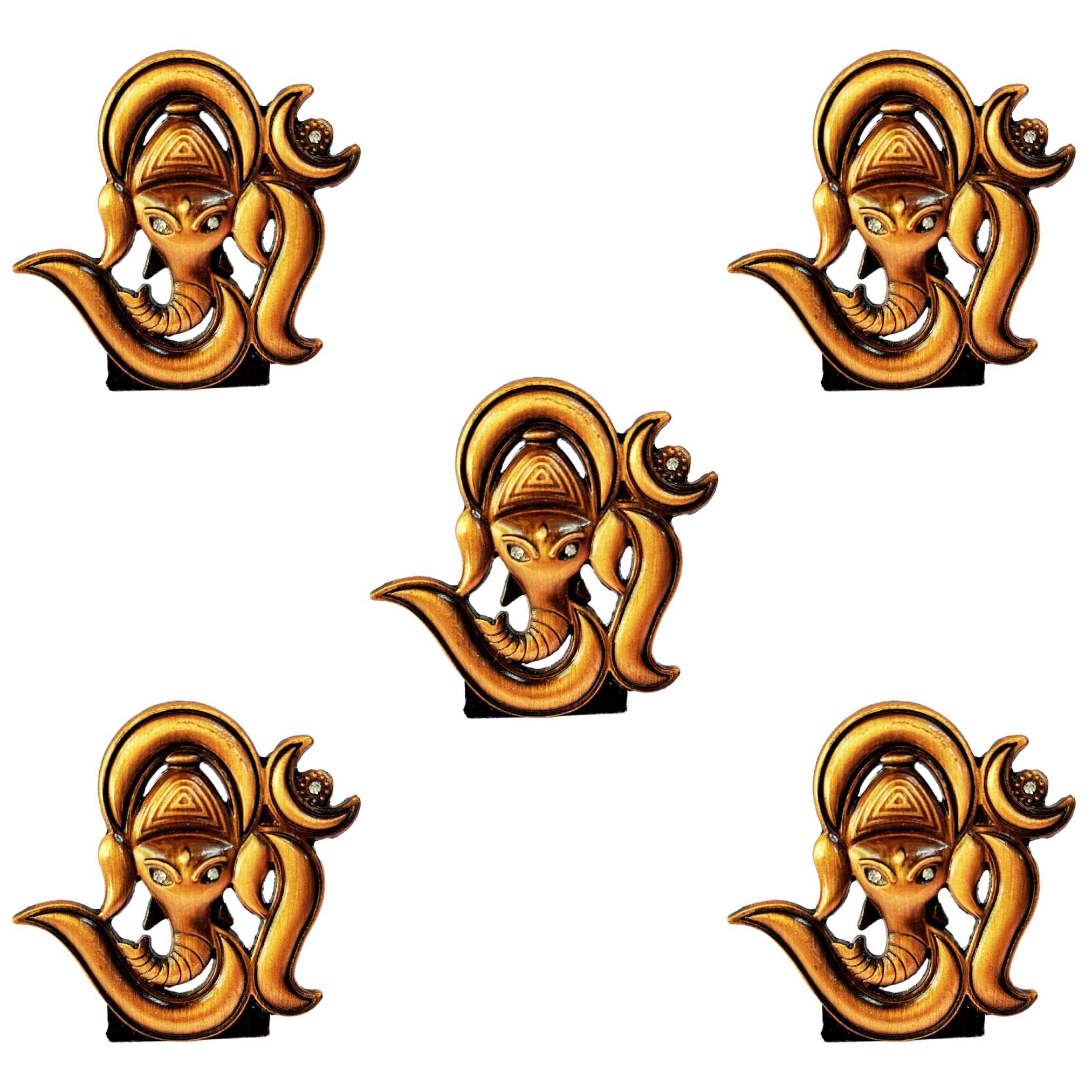 SRI YAGNAA - Brass Shanku Plates 5 pcs - Wedding Return Gifts - Housewarming Return Gifts (BSP-5) — Amazon image 26
