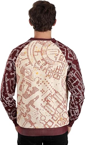 Miniatura 8 de Fun Costumes Sudadera de Harry Potter Marauder's Map para adultos