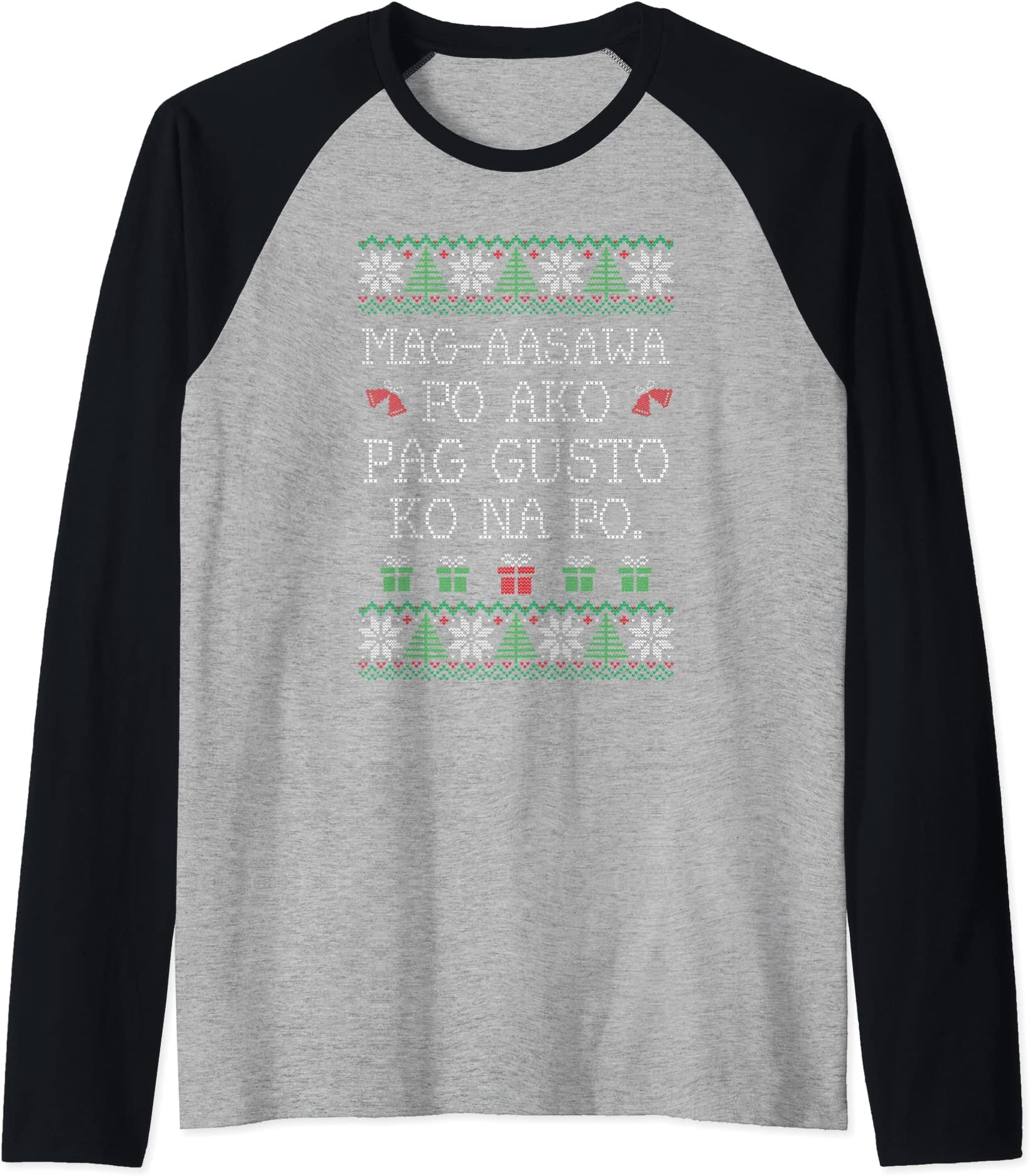 Maharlika ClothingMag-aasawa po ako pag gusto ko na po Raglan Baseball Tee