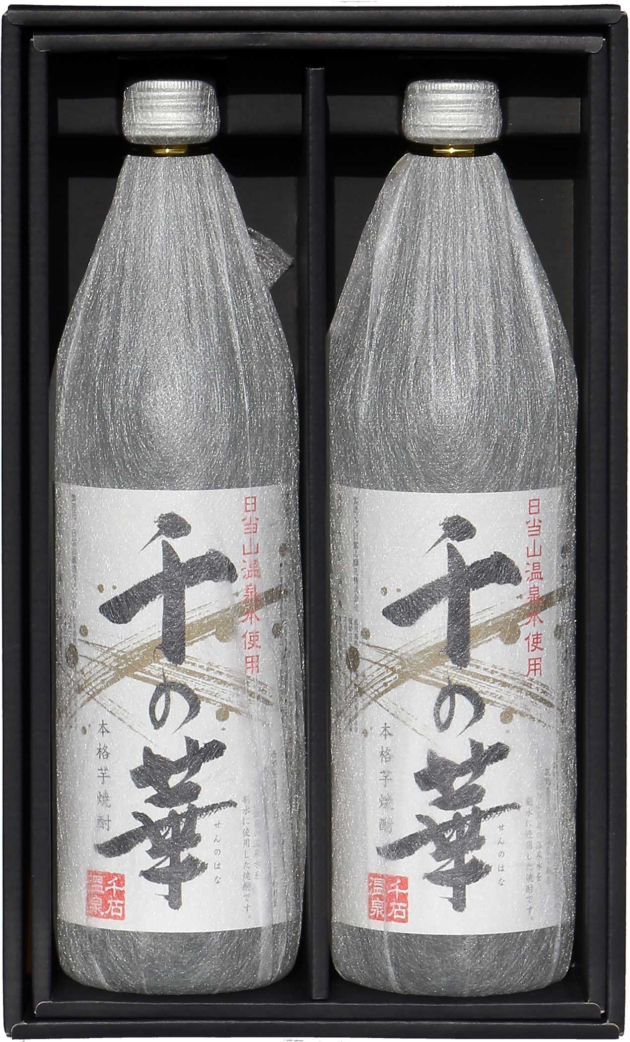 Amazon.co.jp: 本格焼酎 千の華 900ml×2本 日当山(ひなたやま)の温泉水