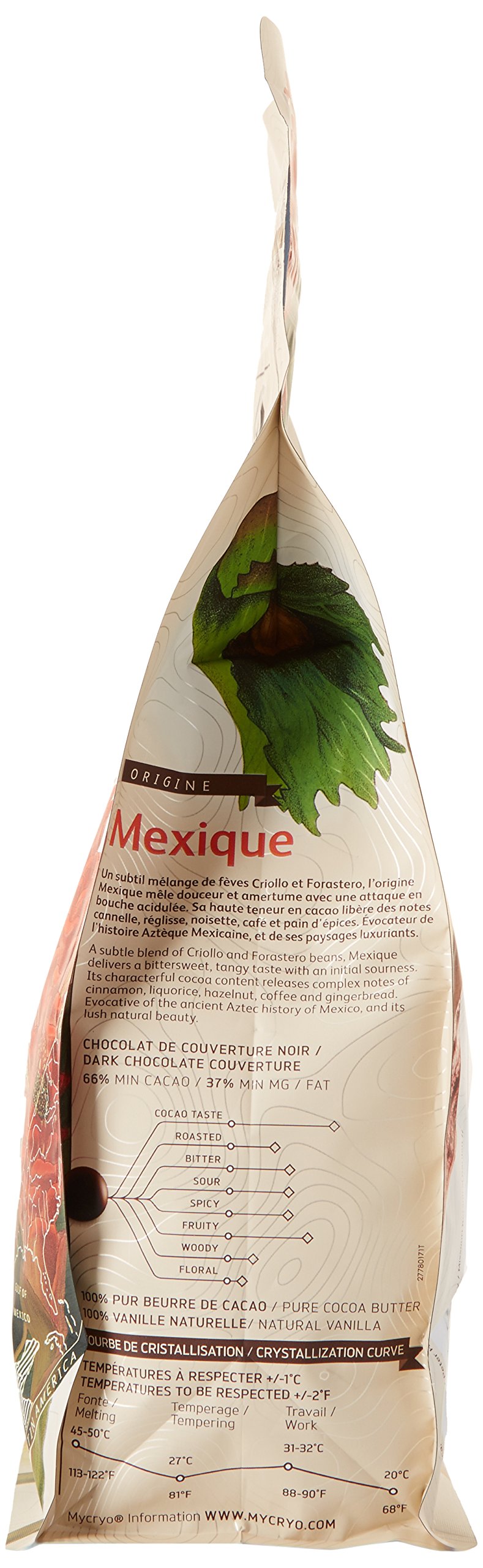 CACAO BARRY 66% Min Cacao Chocolat Mexique Pistoles 1 kg