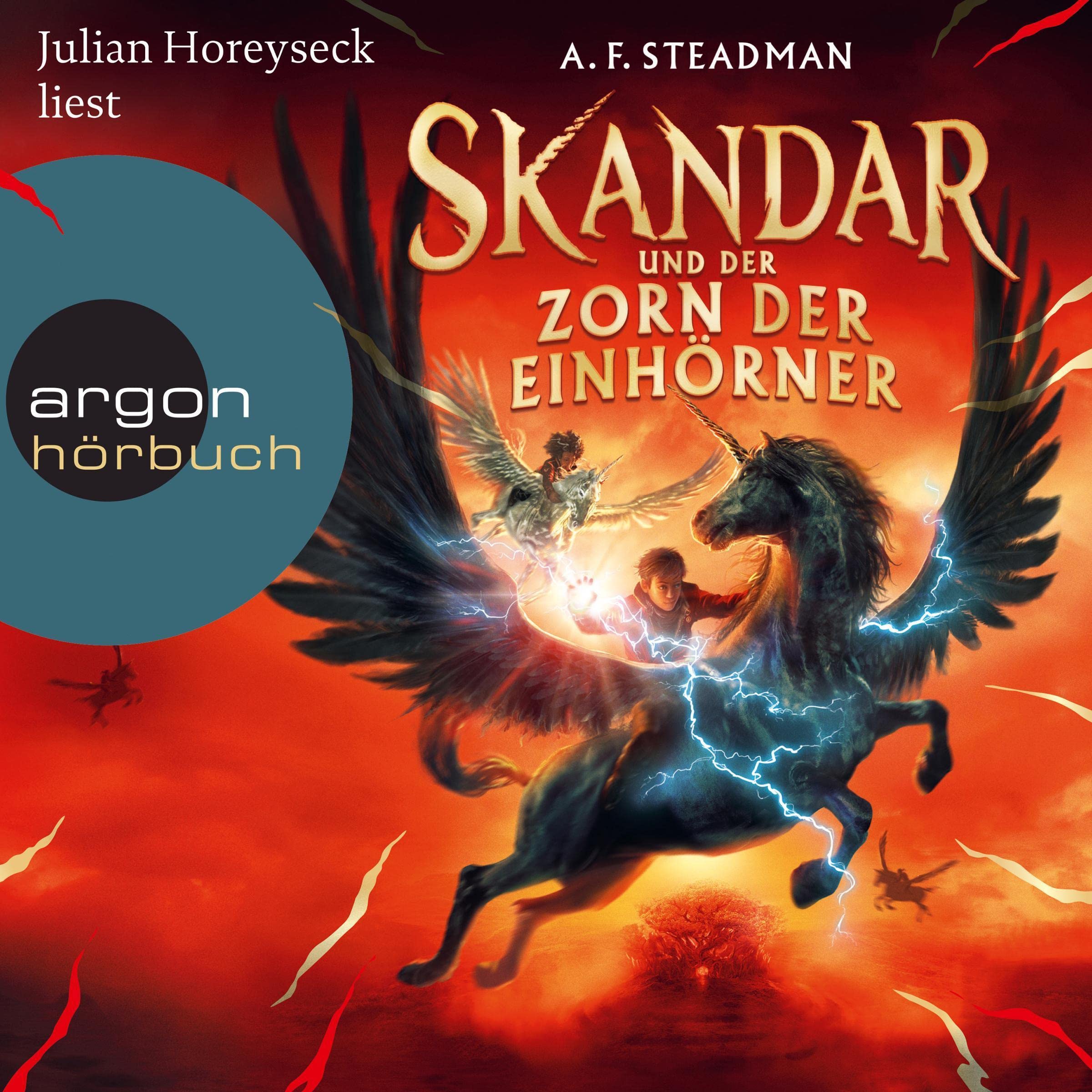 Cover art for Skandar und der Zorn der Einhörner