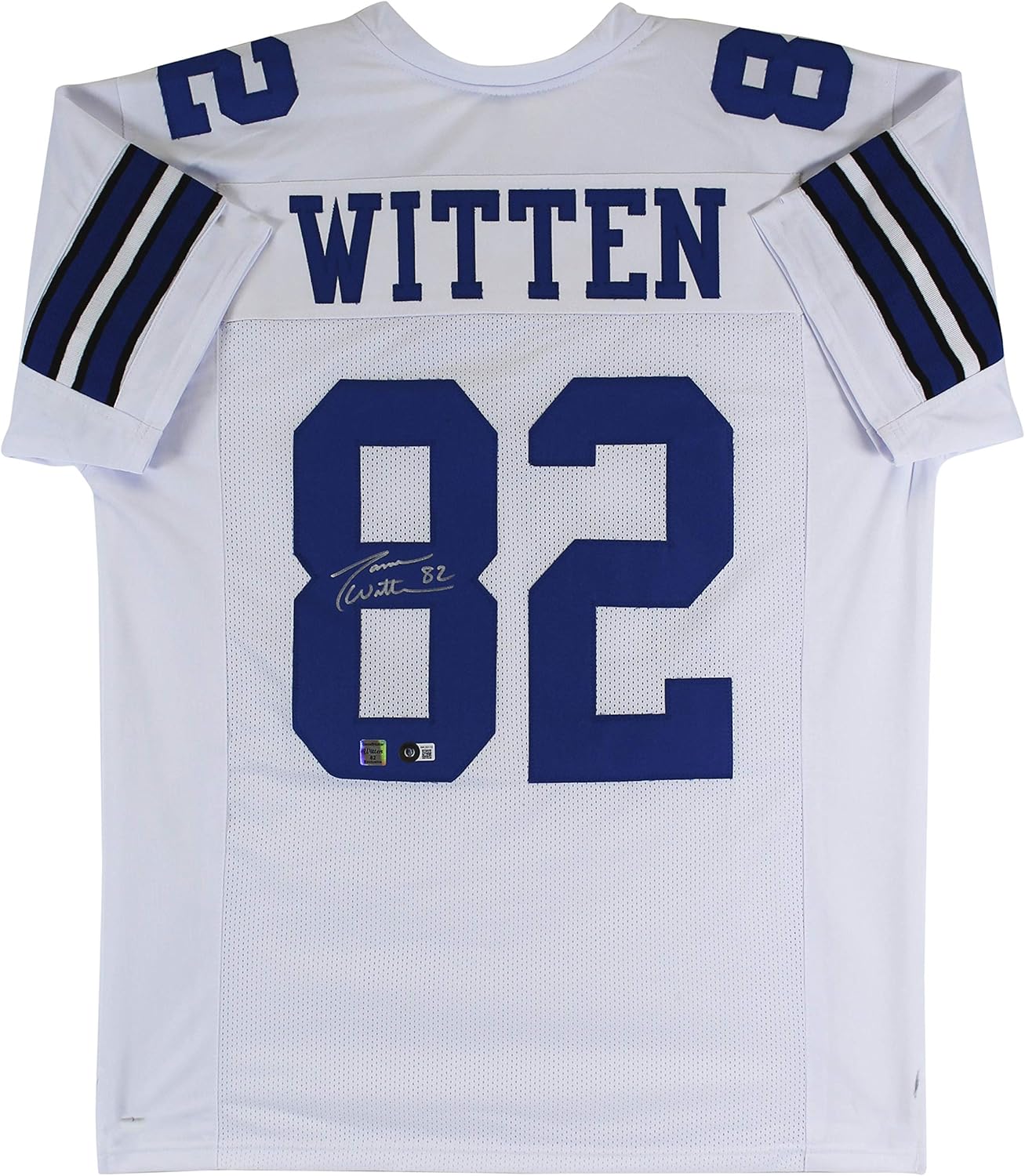 Jason Witten Authentic Signed White Pro Style Jersey Autographed BAS Witnessed