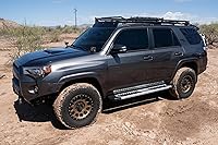 Vista 8 de Raptor Series Estribos escalones de 6 pulgadas de aluminio estilo OEM compatible con cabina extendida/doble 07-18 Silverado/Sierra 1500 07-19