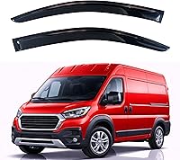 Vista 120 de KPY Moldura deflectora de viento con protección contra la lluvia compatible con GMC Terrain 2018-2023, 4 unidades, para ventana lateral, autoadhesiva