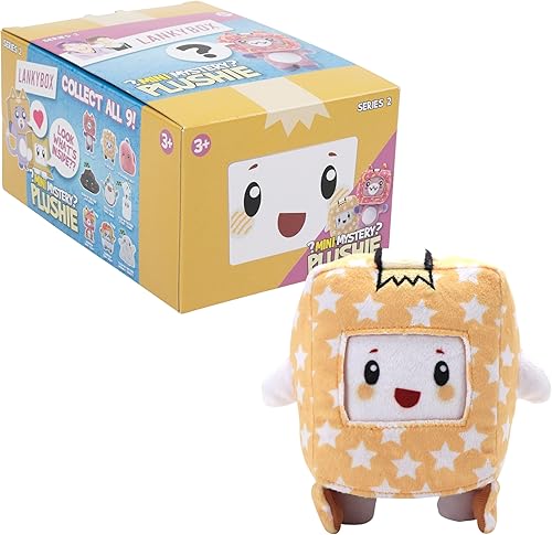 Miniatura 7 de LankyBox Mini peluche misterioso, serie 2, caja ciega coleccionable, mini felpa, con licencia oficial de LankyBox Merch