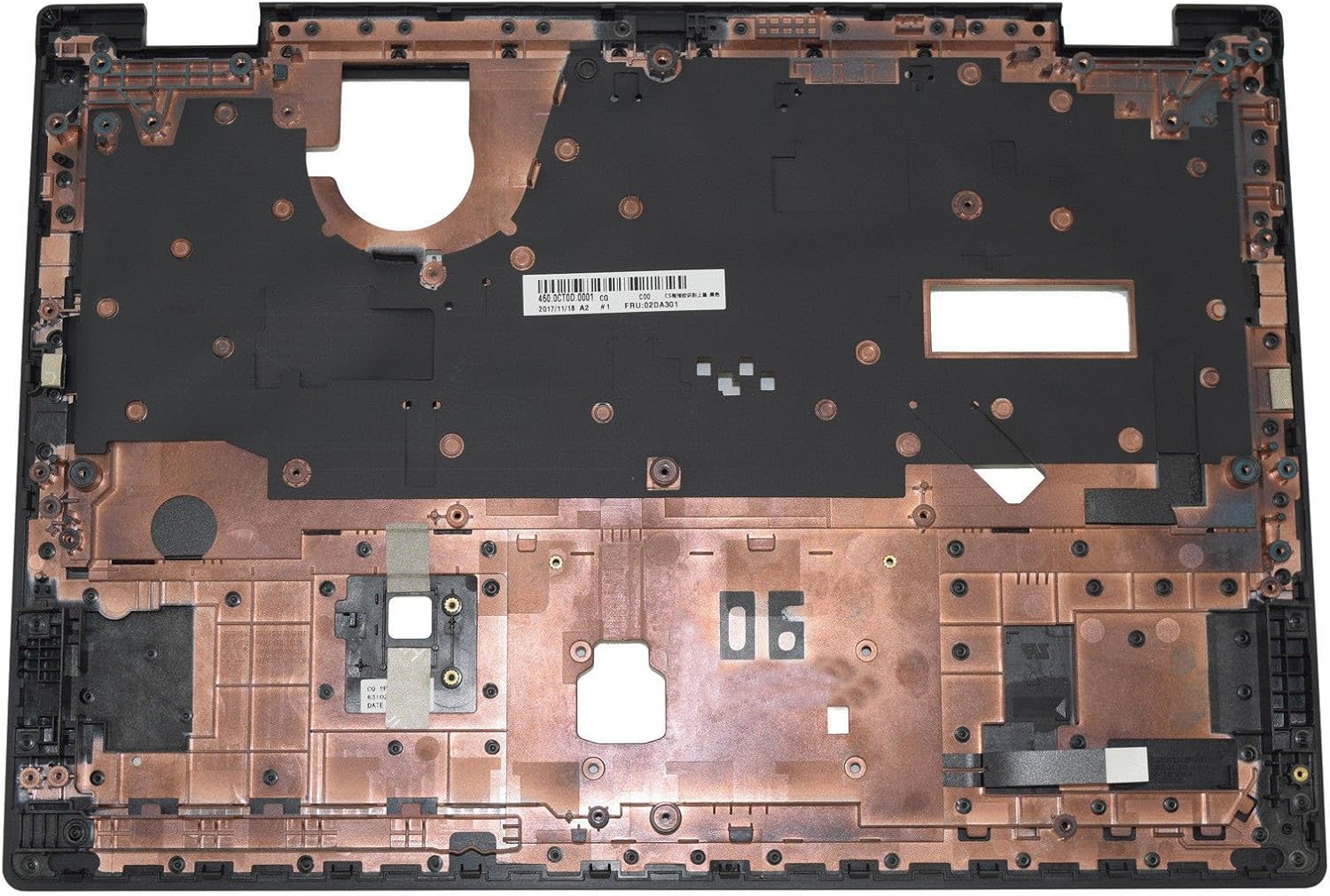 New for ThinkPad L380 20M5 20M6 Laptop Palmrest KB Bezel Keyboard Cover Upper Case Black W/FPR 02DA301 460.0CT0D.0001