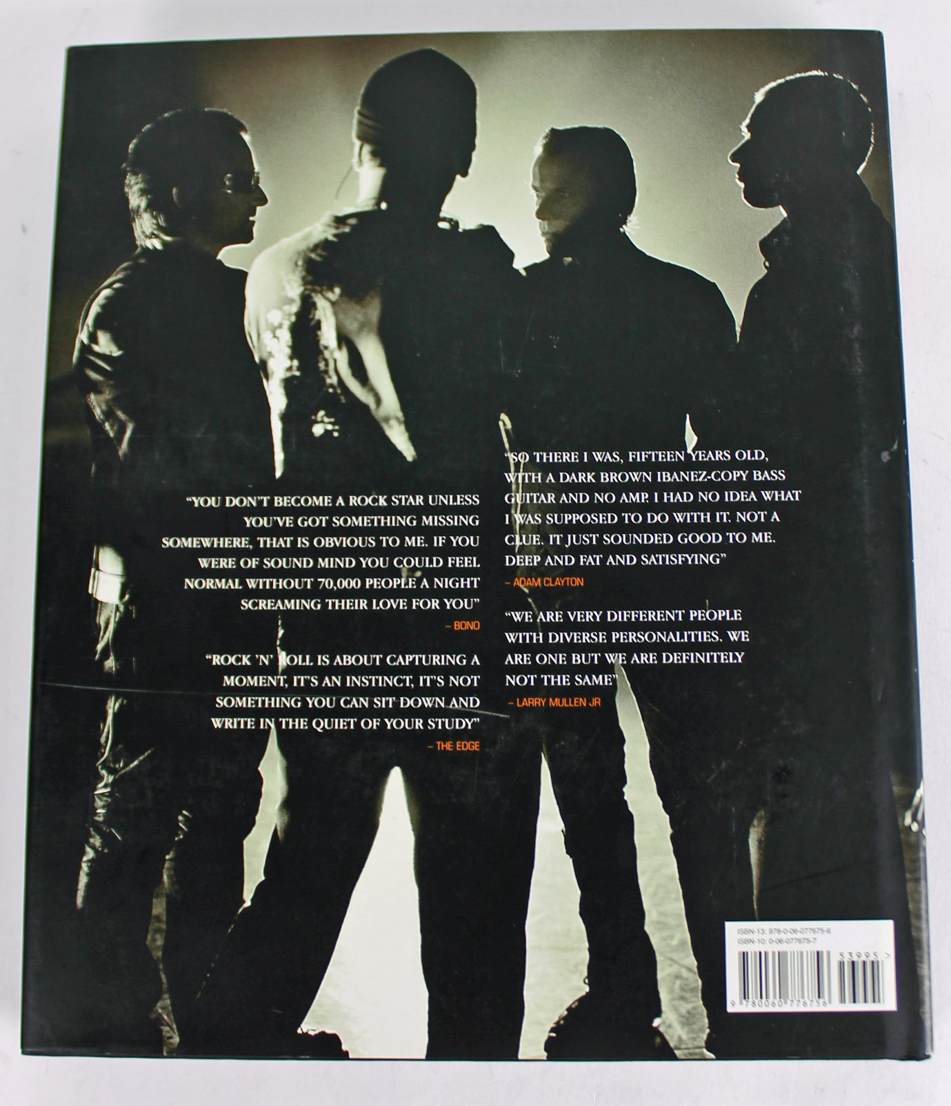 Amazon.com: U2 (4) Bono, Edge, Mullen & Clayton Firmado Tapa Dura