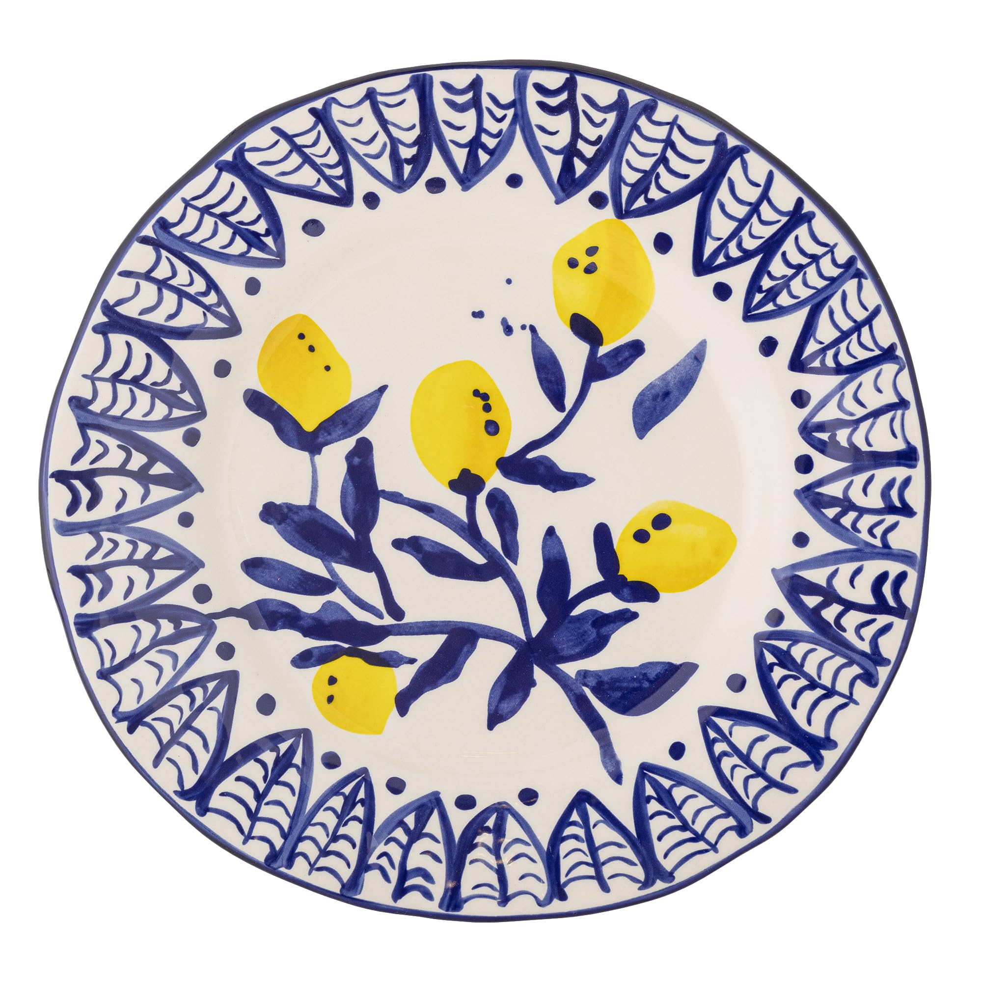 Creative Collection Maxima - Plato (cerámica, 27 x 3 cm), color azul