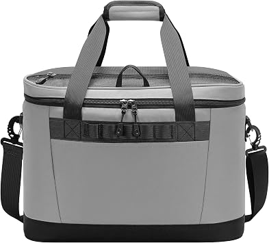 Cool Bag 30L/48 Cans Large Insulated Cool Box Leakproof Soft Cooler Bags for Men Women, Collapsible Portable Cooler Box for Beach, Camping, Picnic, Travel