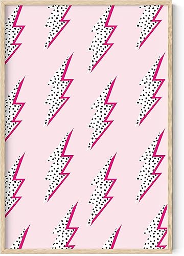 Miniatura 8 de HAUS AND HUES Póster de color rosa para niñas universitarias, arte de pared preppy para dormitorio, fotos de preppy para pared, imágenes rosas para