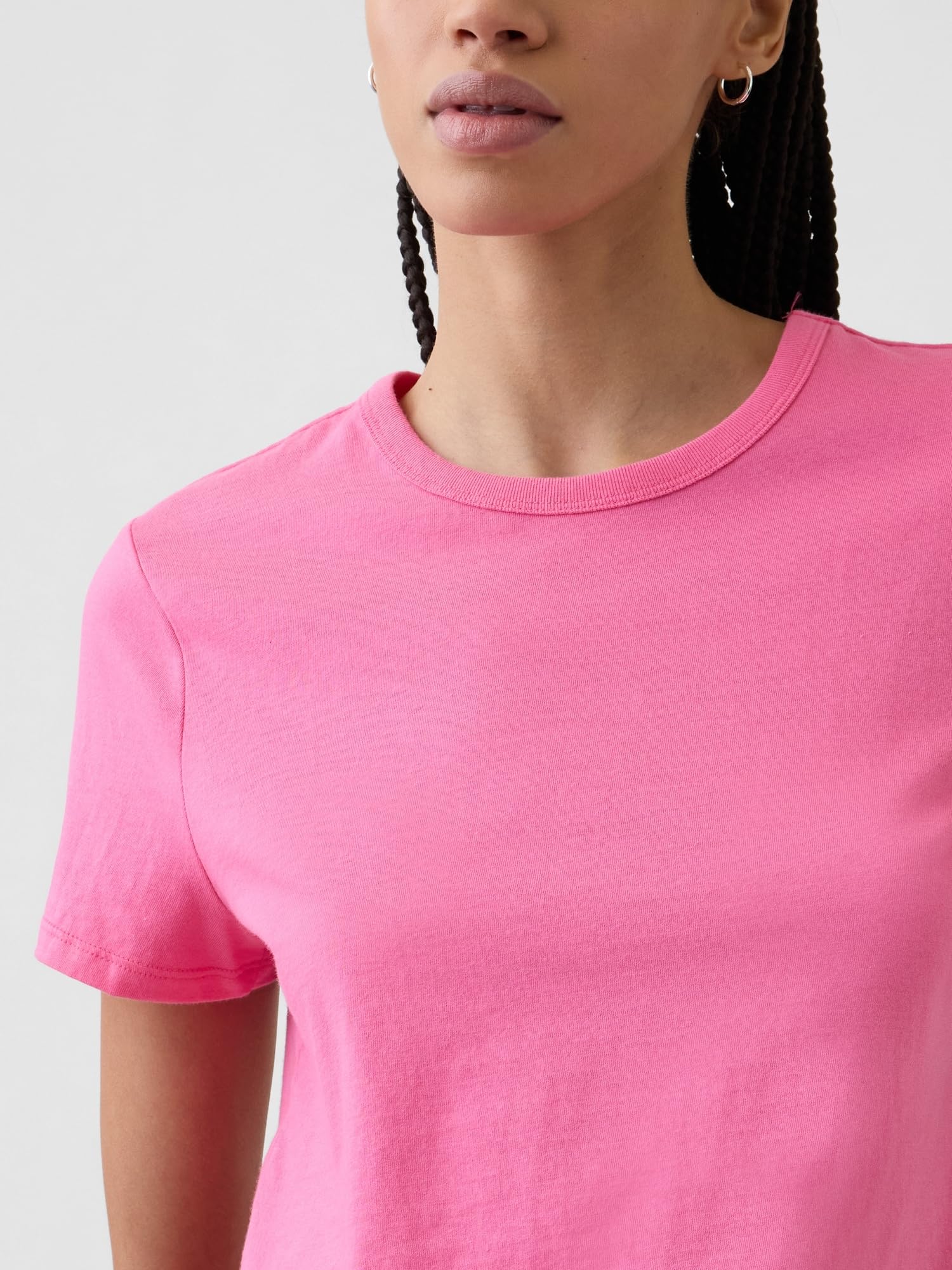 Gap V-SS FAV Crew SLD Camiseta Mujer (Pack de 1)