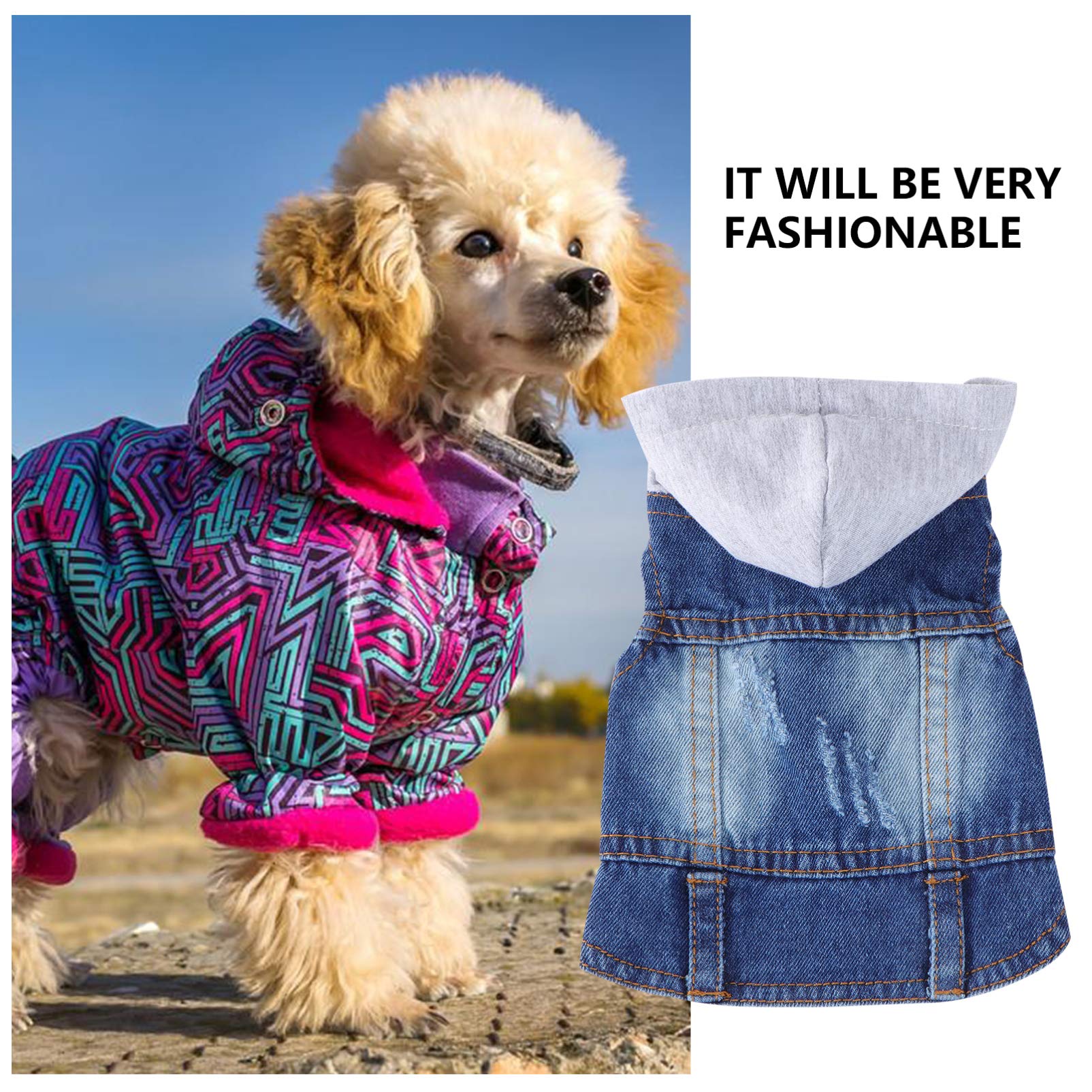 Happyyami Bassotto Gilet Rinfrescante per Cani di Piccola Taglia Bandana Costume Cucciolo Bianca