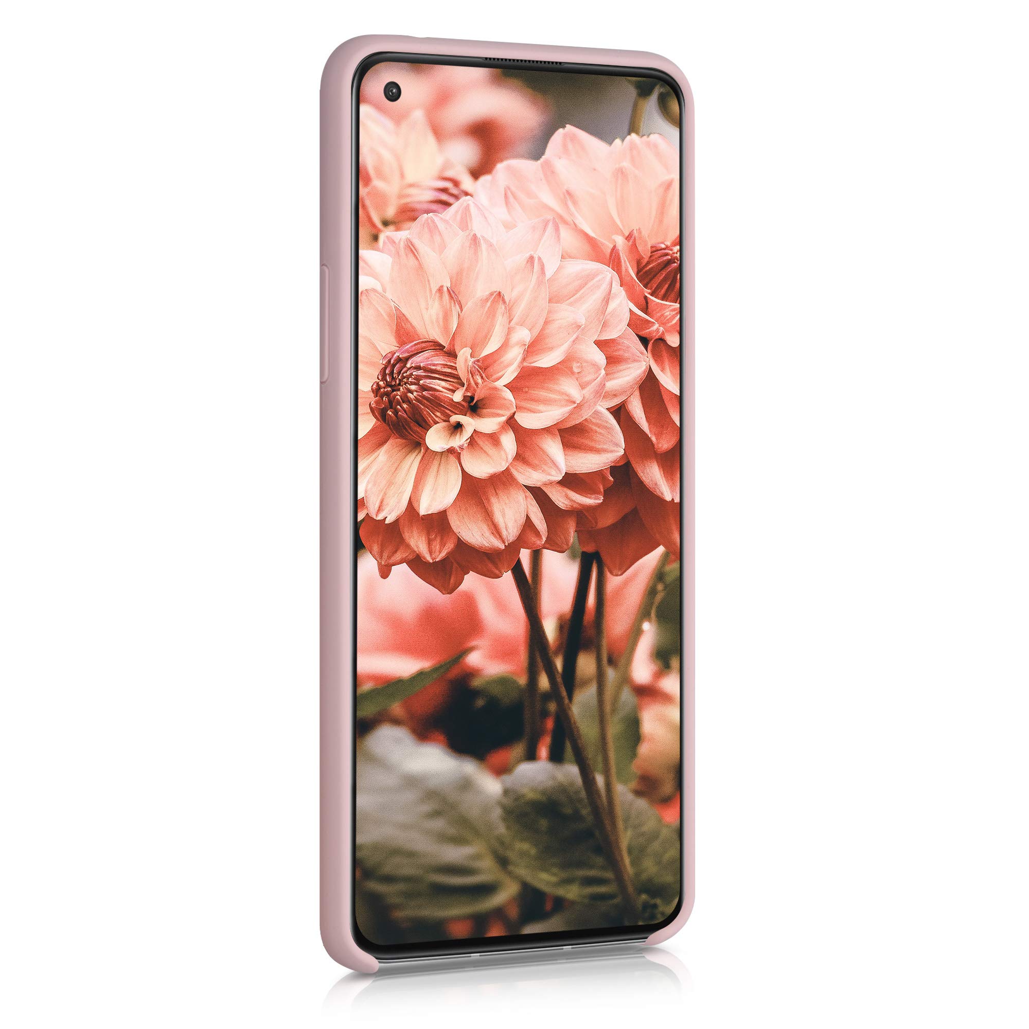Custodia Per OnePlus 8T 5G Trasparente Con Farfalla Rosa – TPU Morbido, Antiurto, Bordo Rialzato, Design Floreale