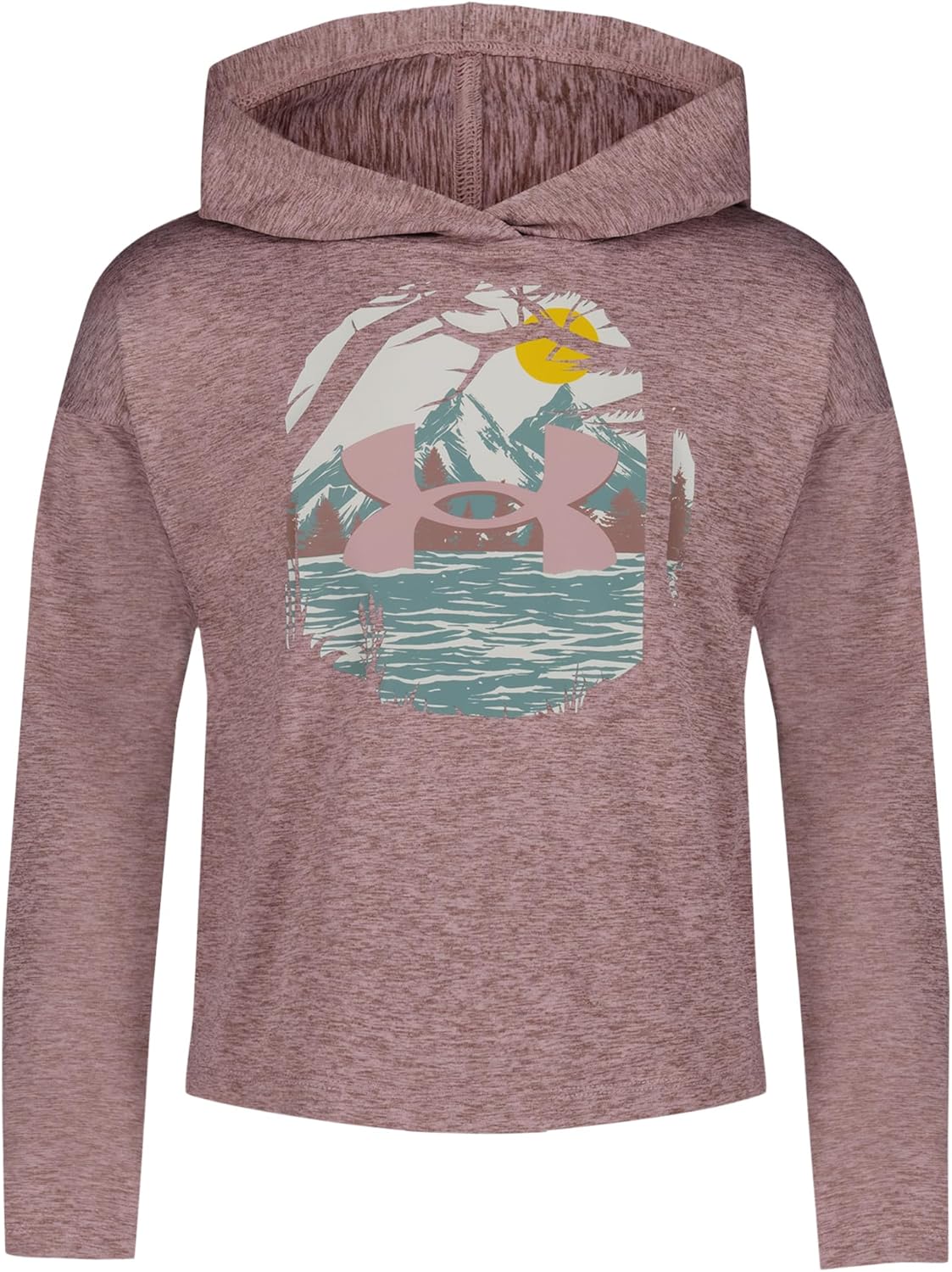 Under Armour Girls Pullover Fleece Hoodie Sweatshirt, Outdoor Collection