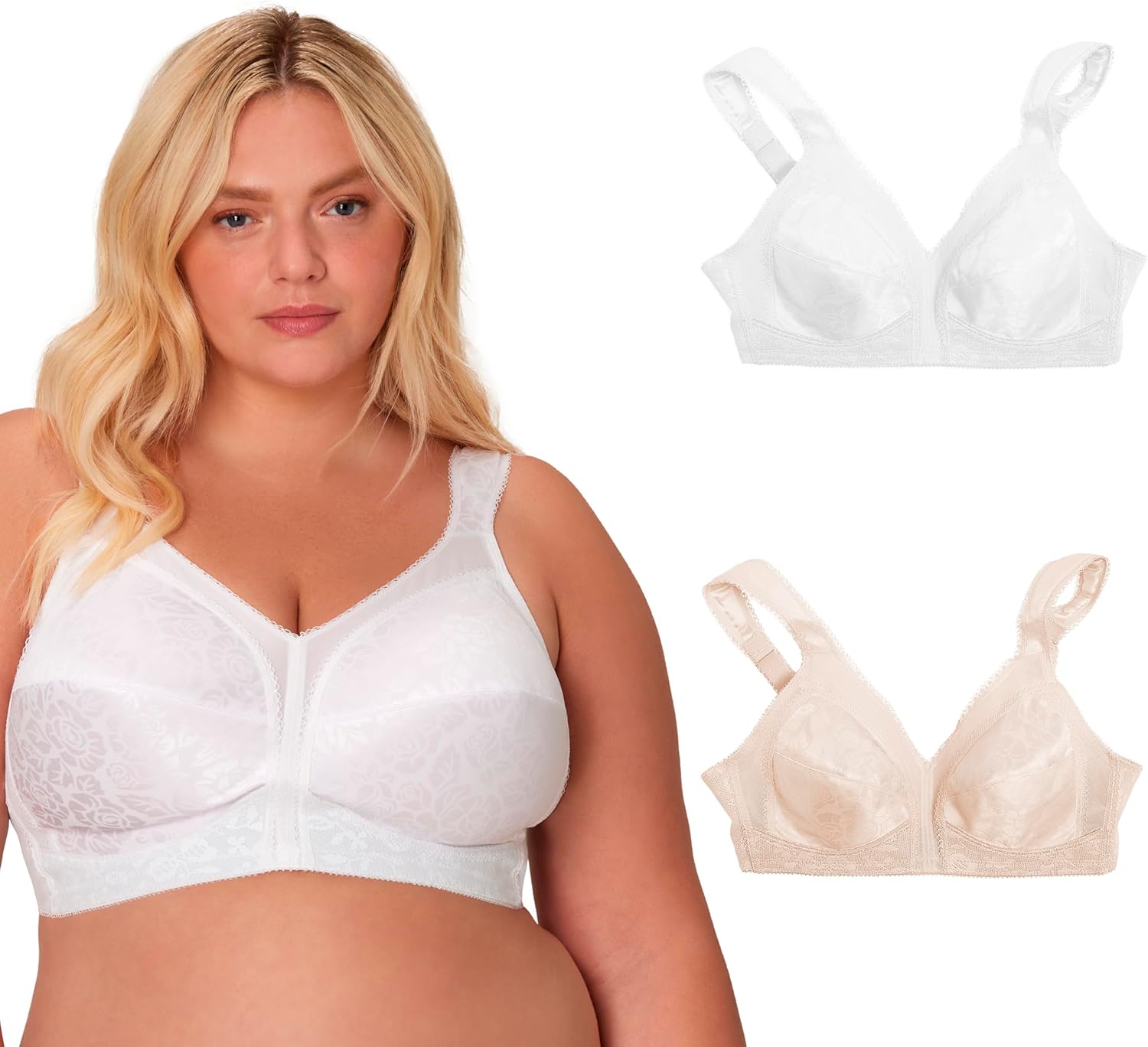Playtex Wireless Bra 18 Hour Plus-Size Full Coverage
