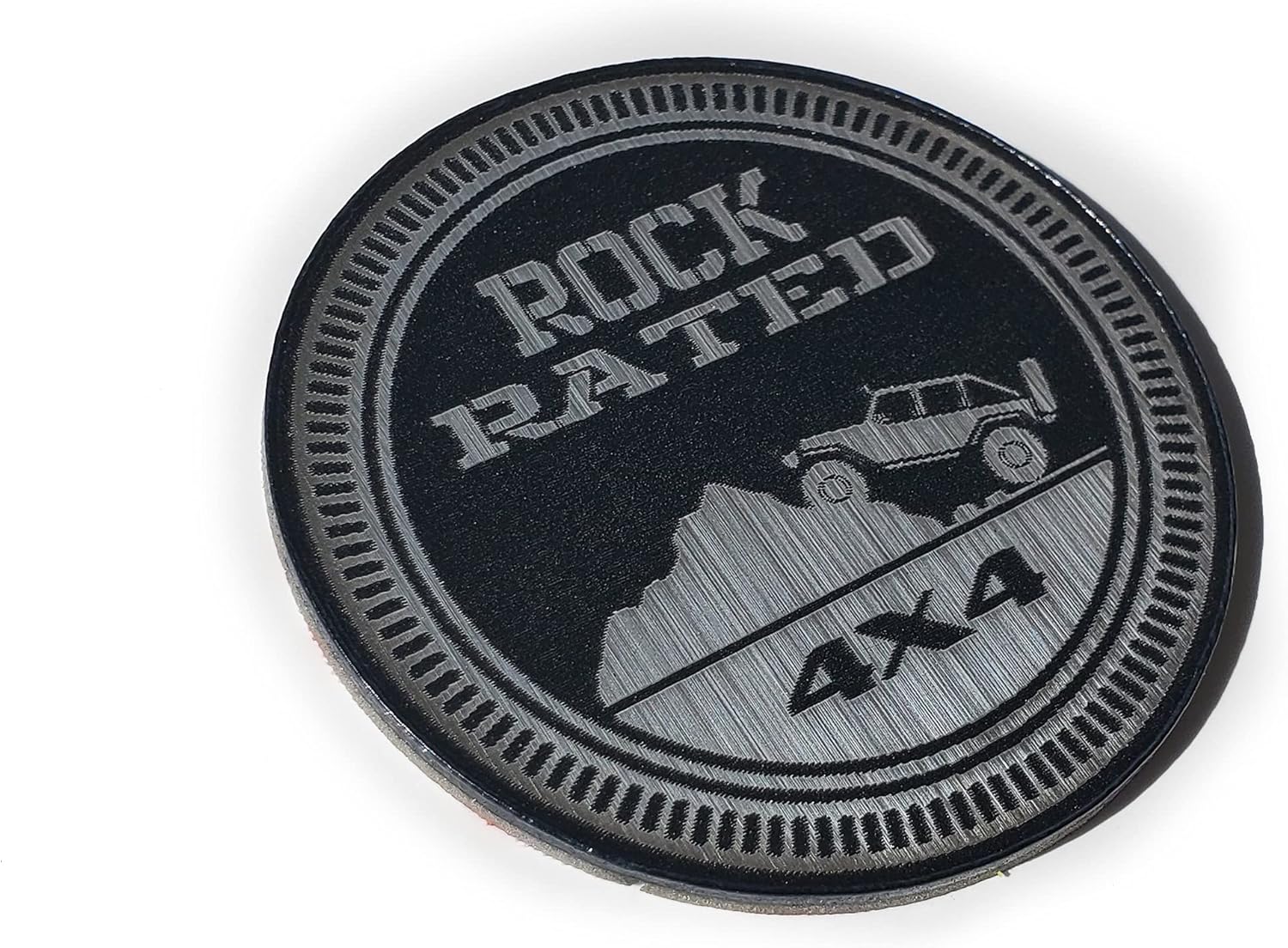 Custom Emblem for Rock Rated Jeep Style Fender Badge