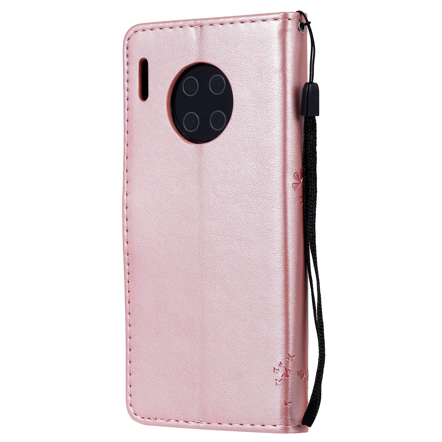 Cover Per Huawei Honor 20 Pro, Custodia A Portafoglio In Pelle PU Con Supporto E Slot Porta Carte, Viola - 2